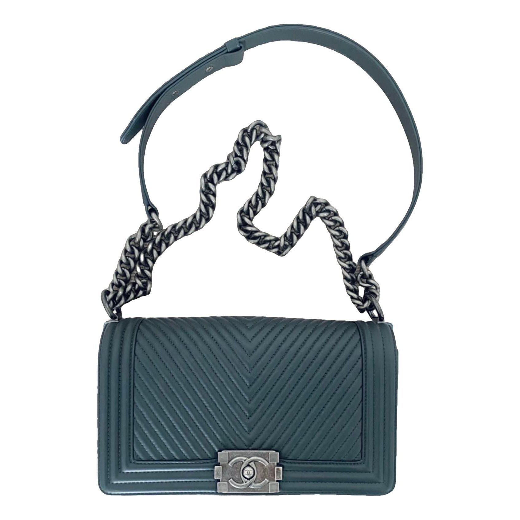 Boy leather handbag