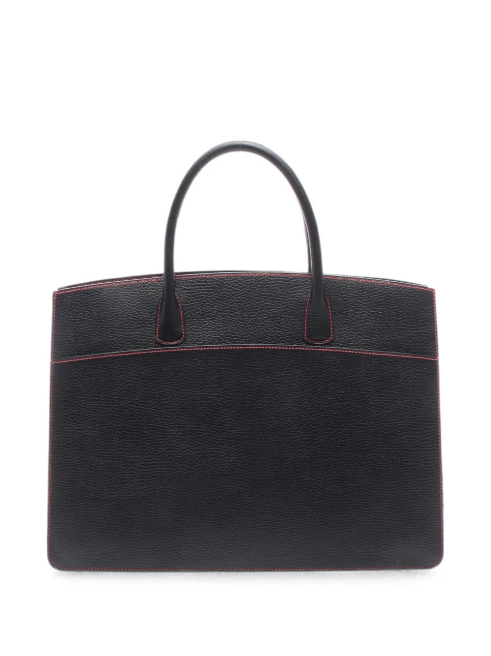 Hermes 2002 White Bus GM tote bag
