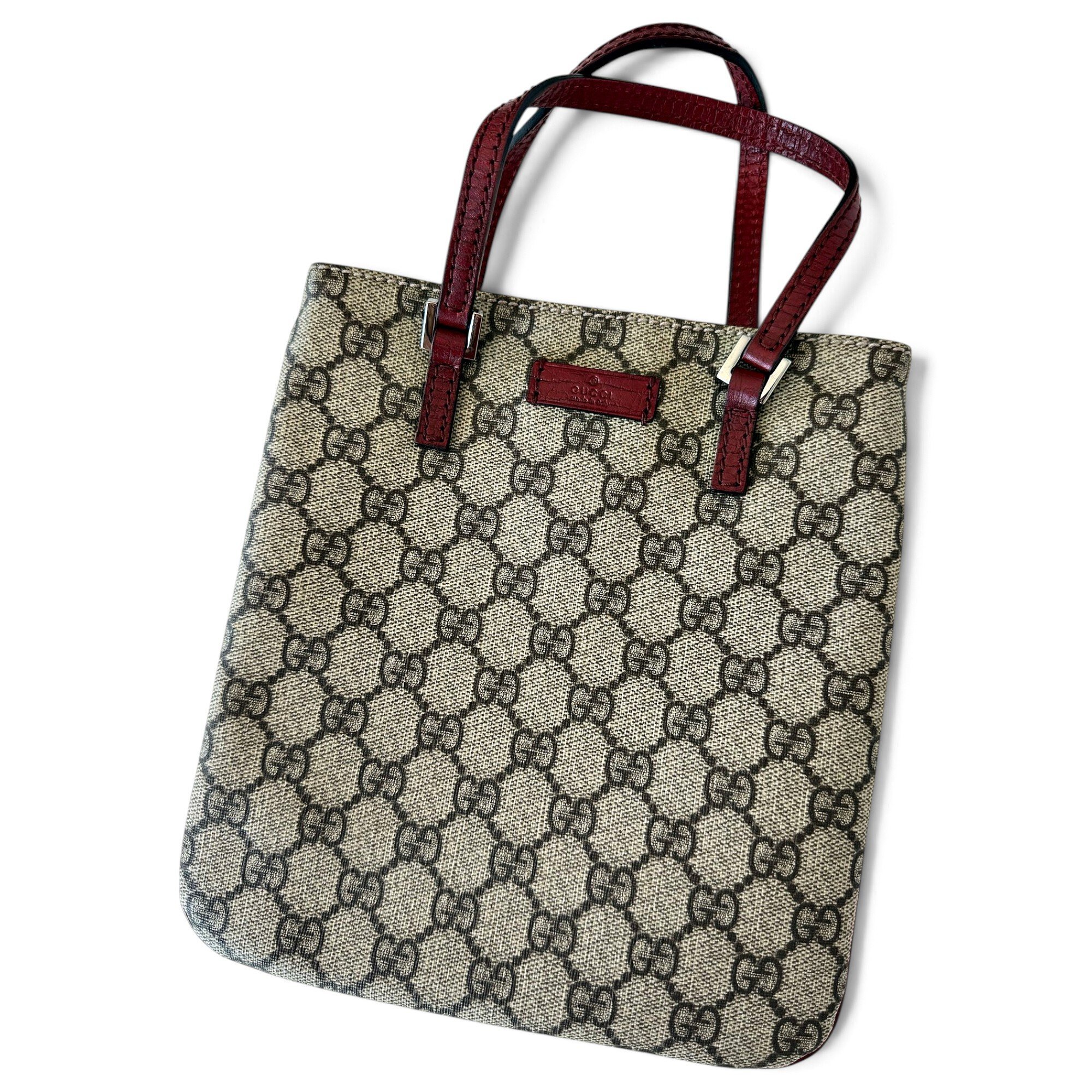Leather tote
