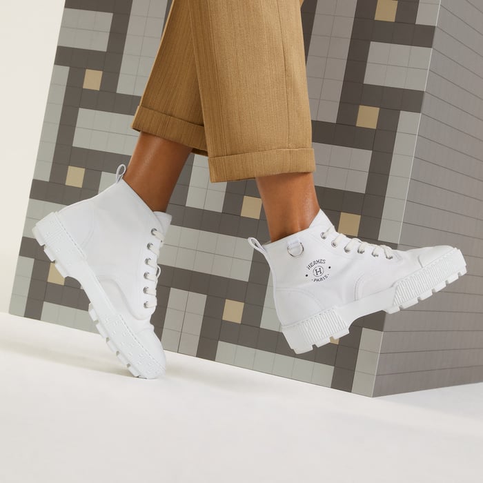 Blanc Itineraire Ankle Boot