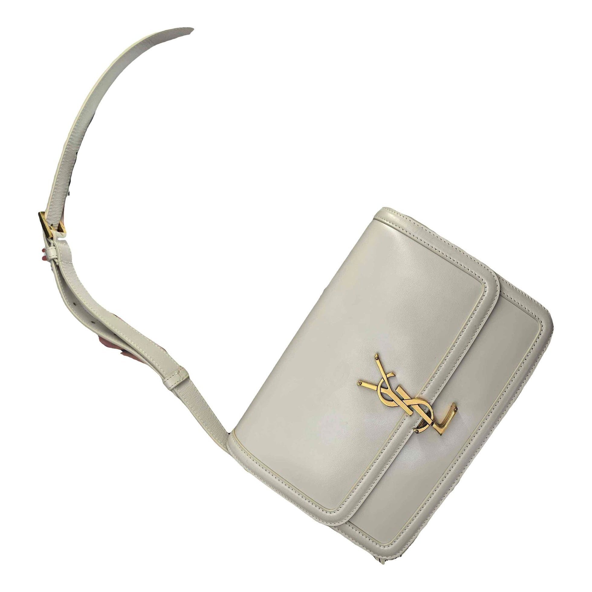 Solférino leather handbag