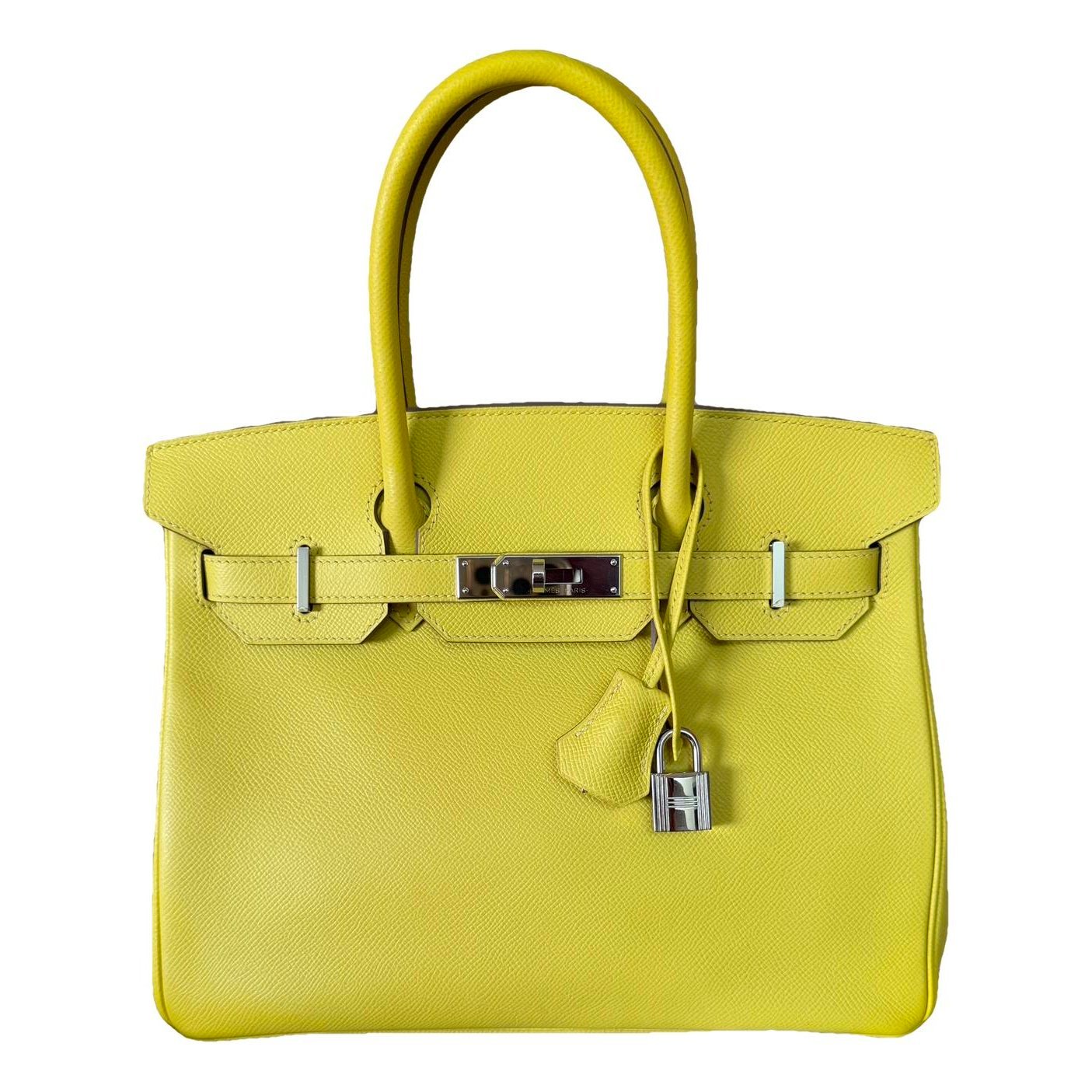 Birkin 30 leather handbag
