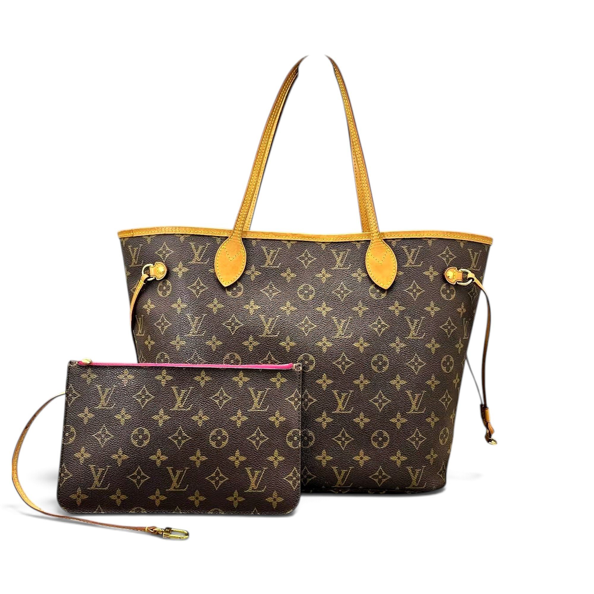 Neverfull leather tote