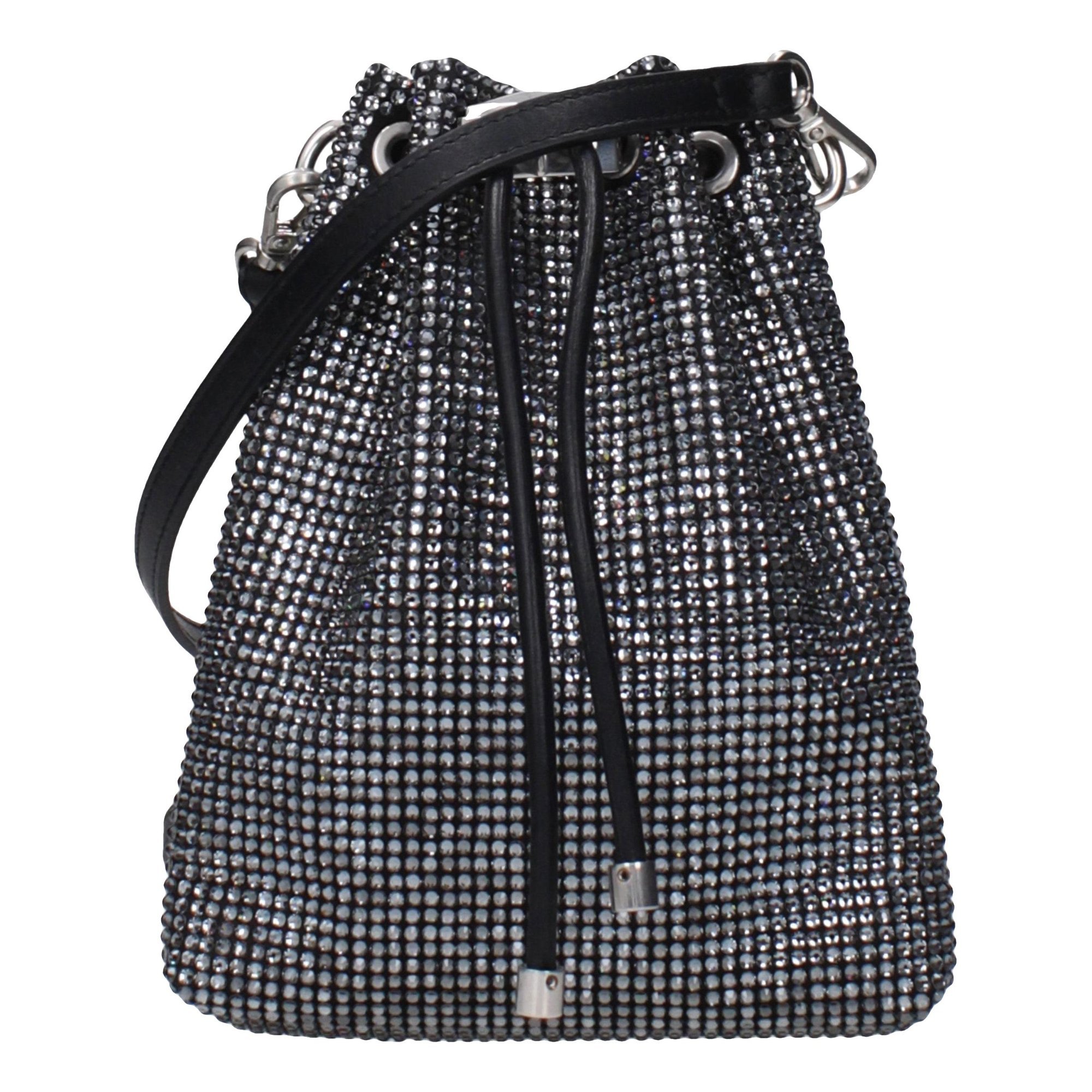 Silk crossbody bag