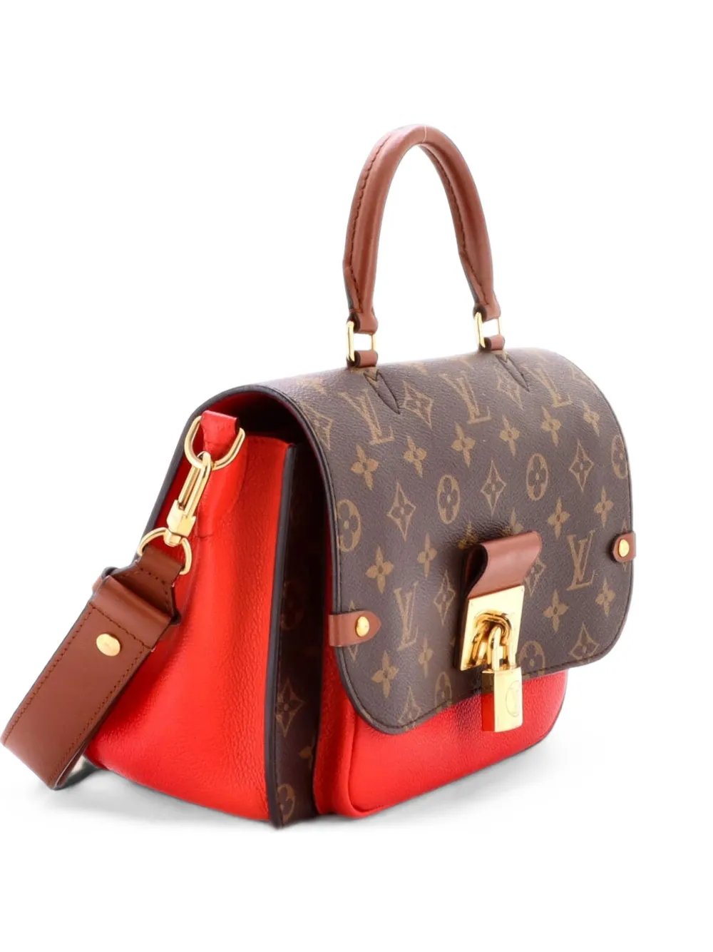 Vaugirard Handbag Monogram Canvas with Leather satchel