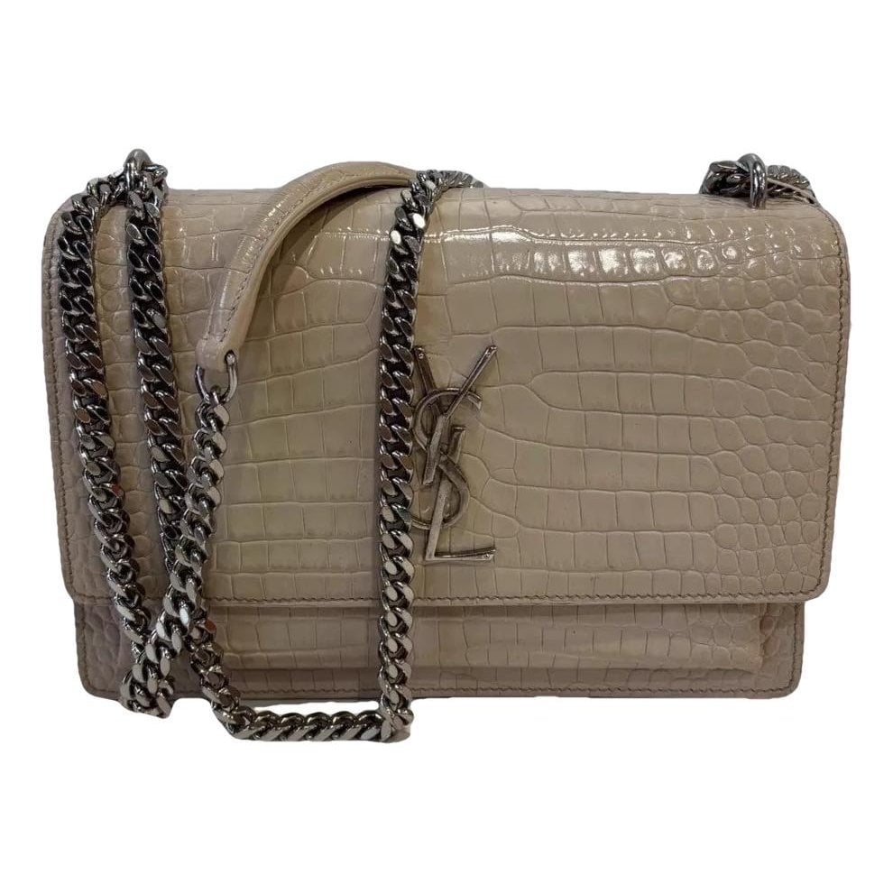 Sunset leather handbag