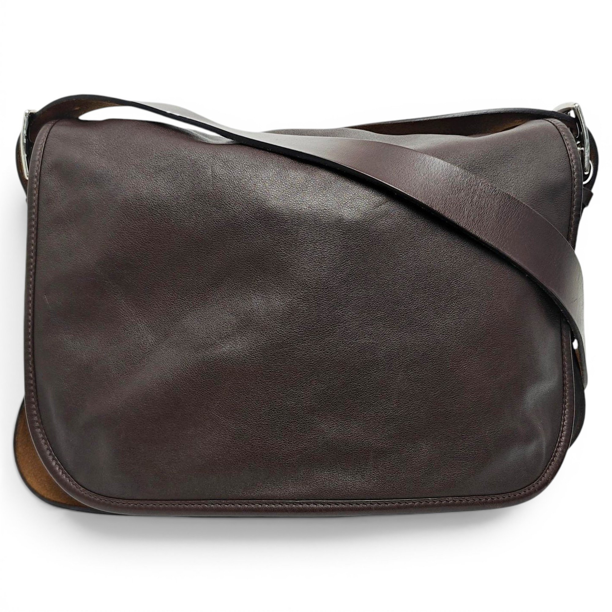 Barda leather crossbody bag