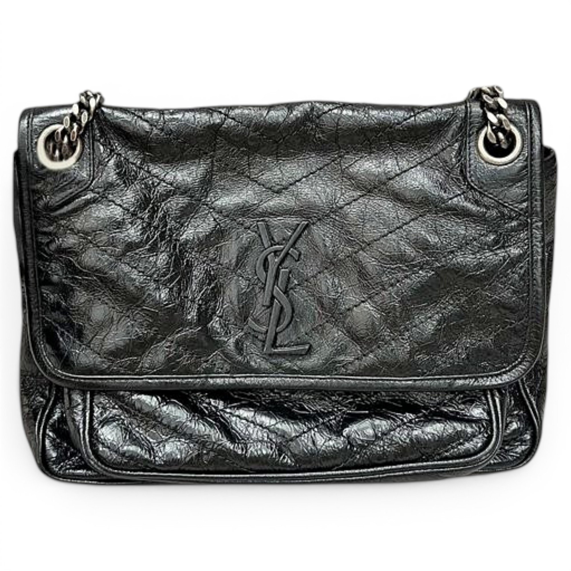 Niki leather crossbody bag