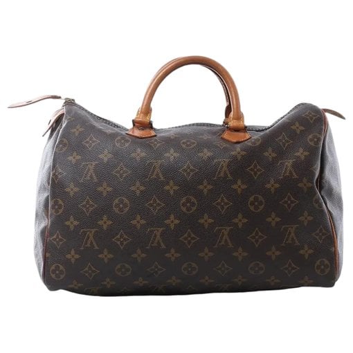 Speedy leather handbag