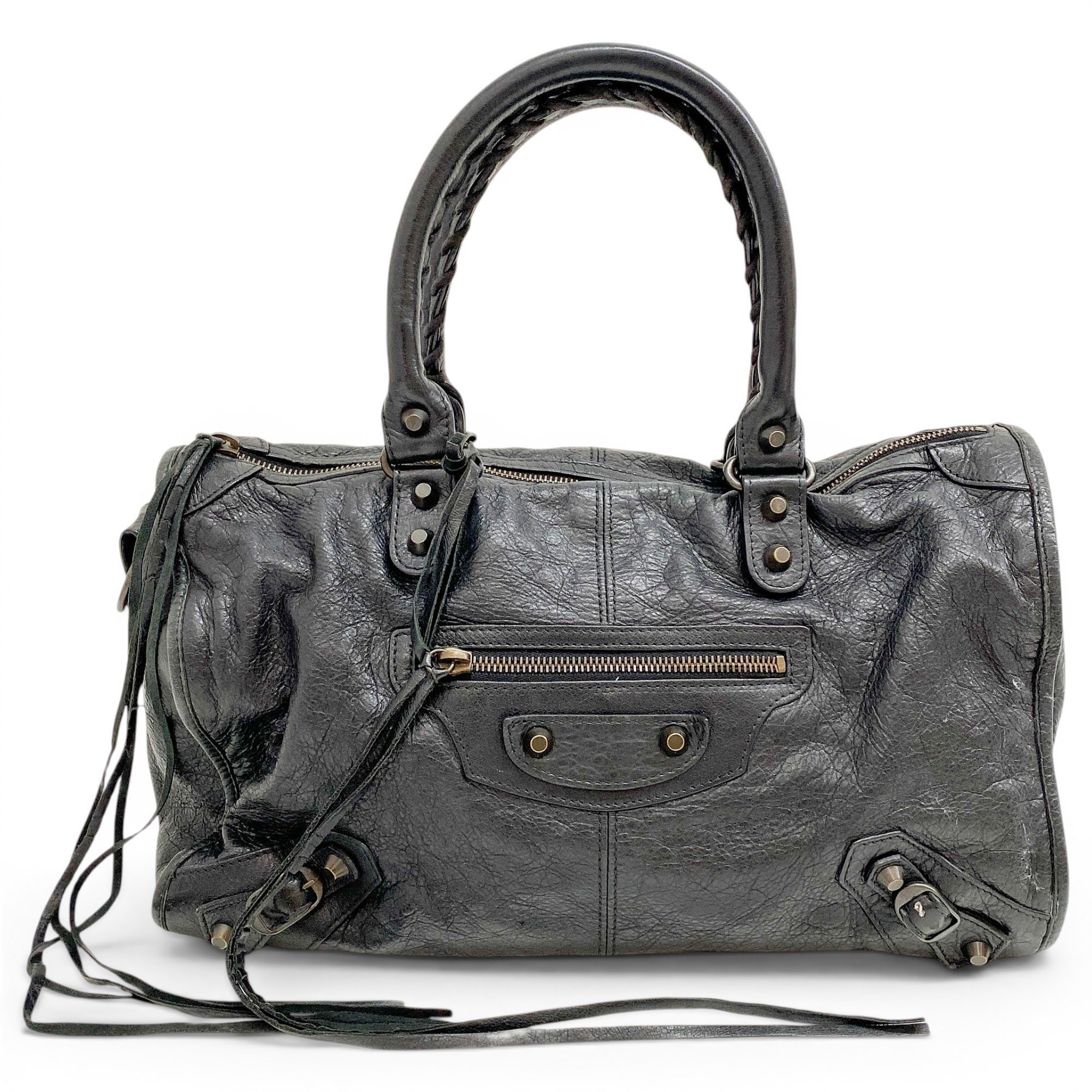 Twiggy leather handbag