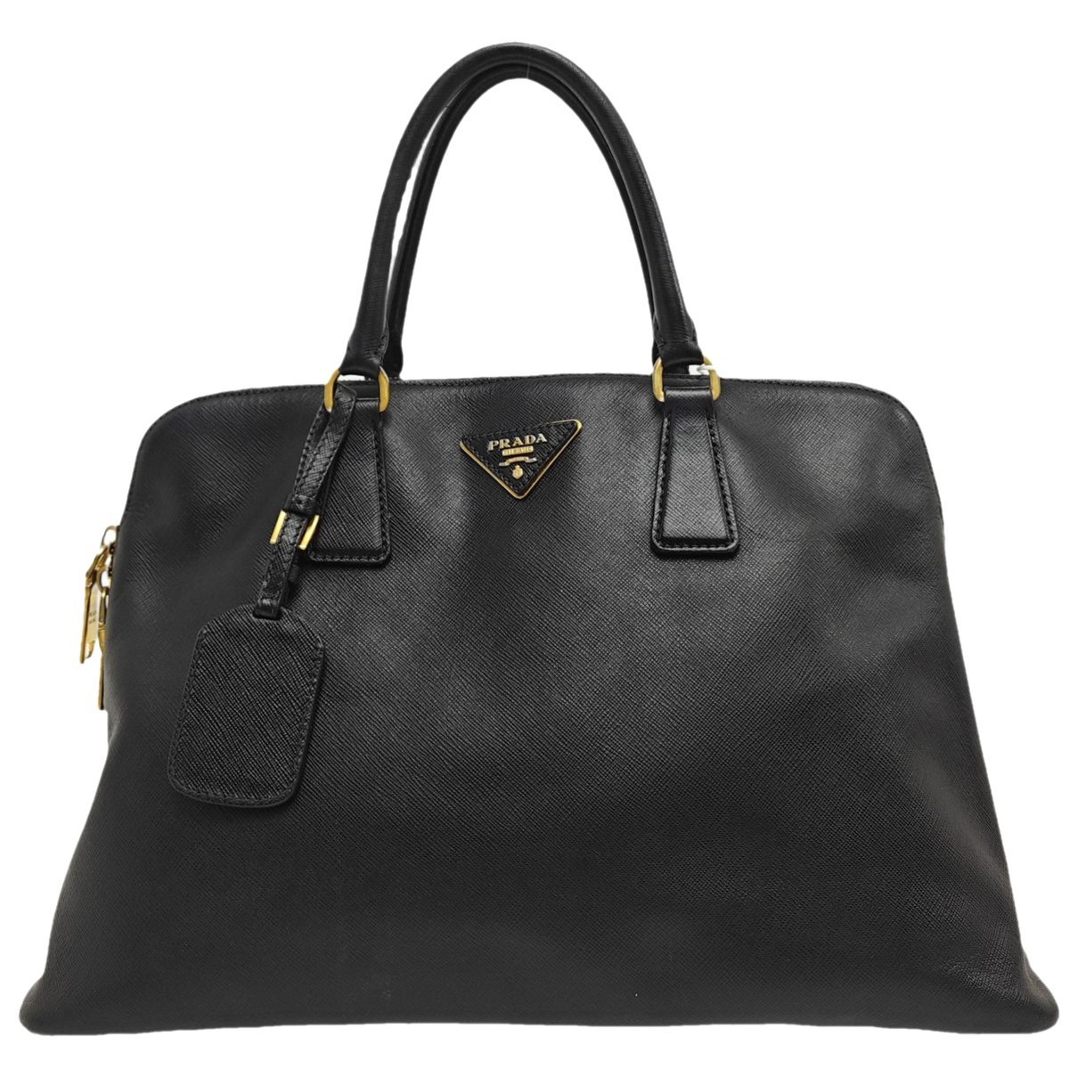 Promenade leather handbag