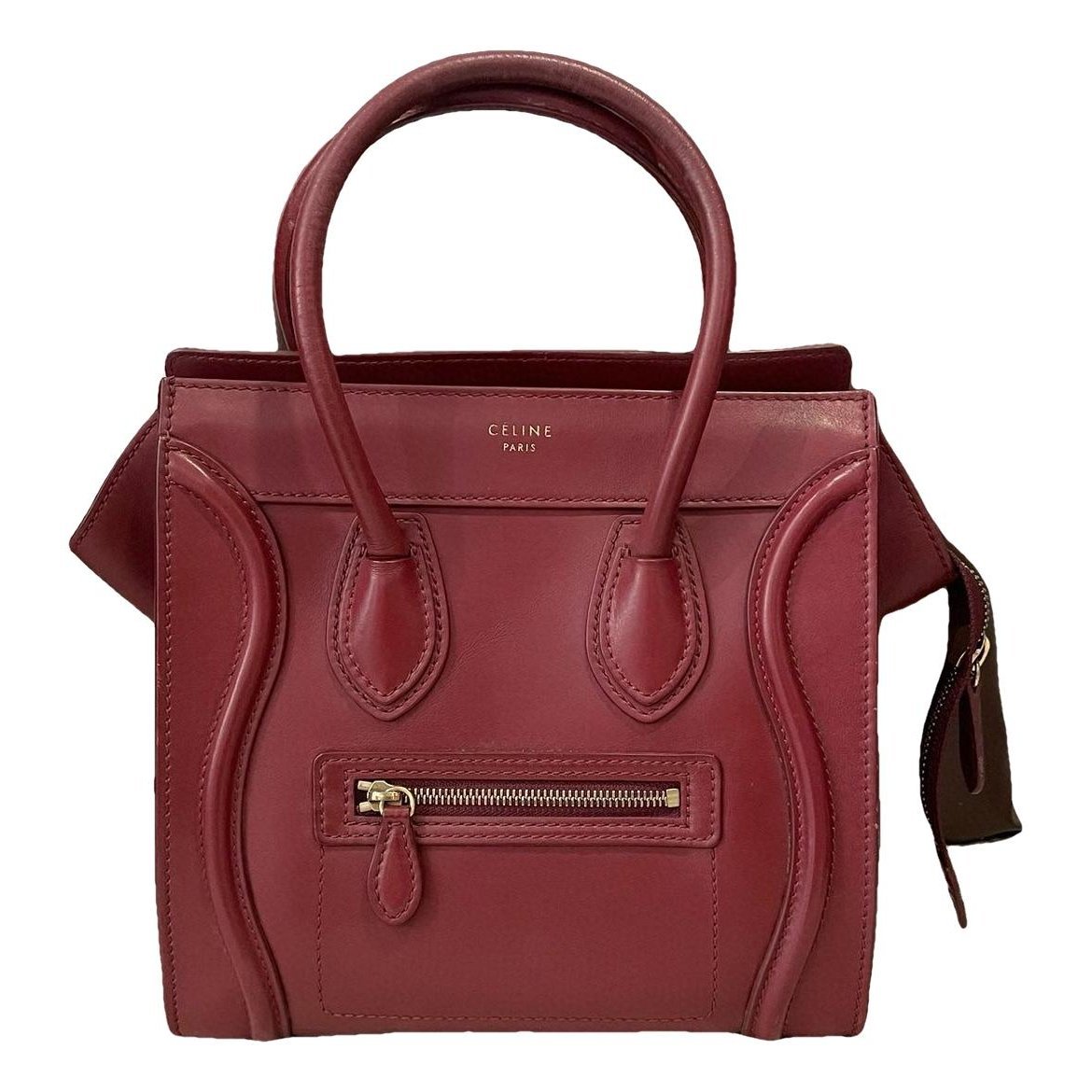Luggage leather handbag