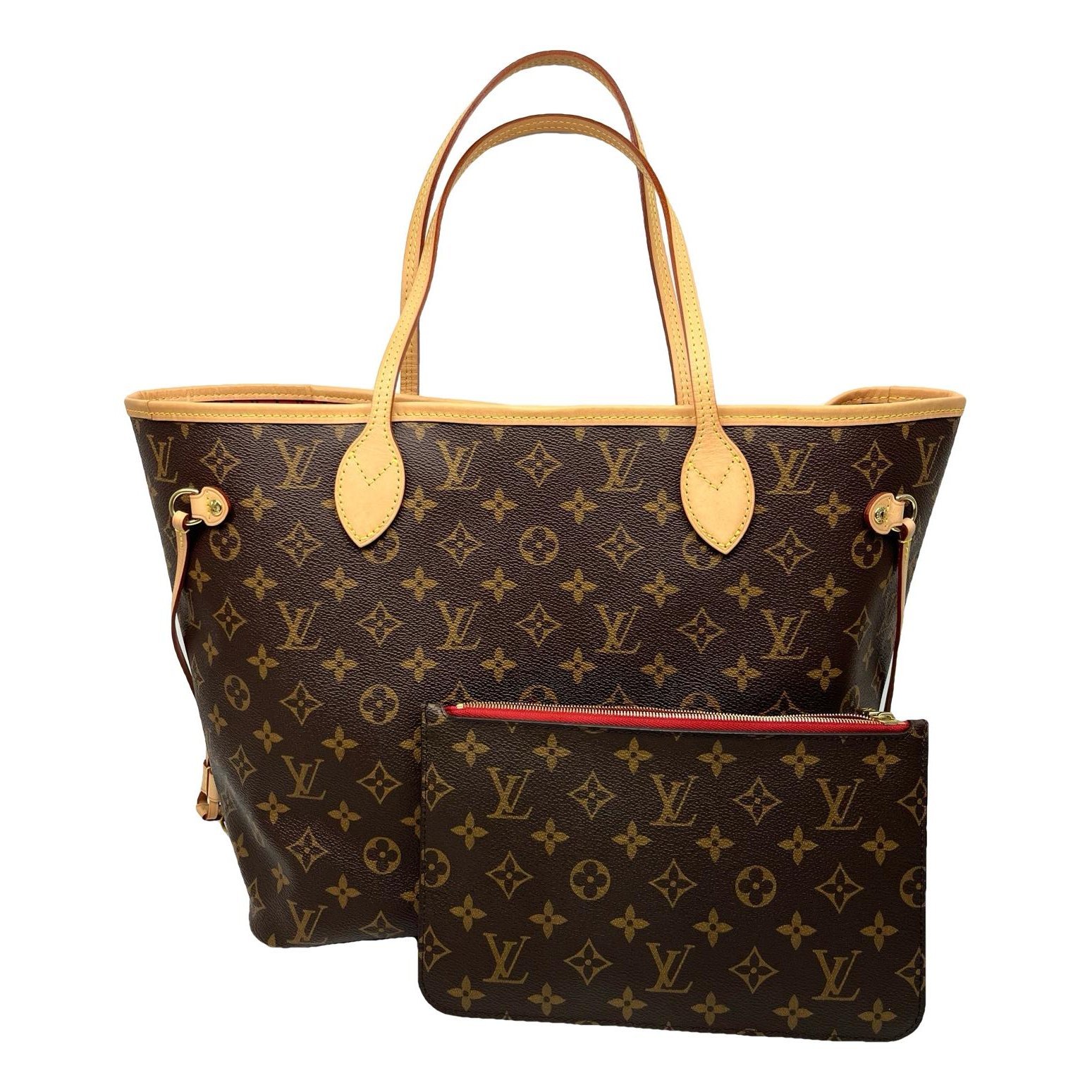 Neverfull leather tote