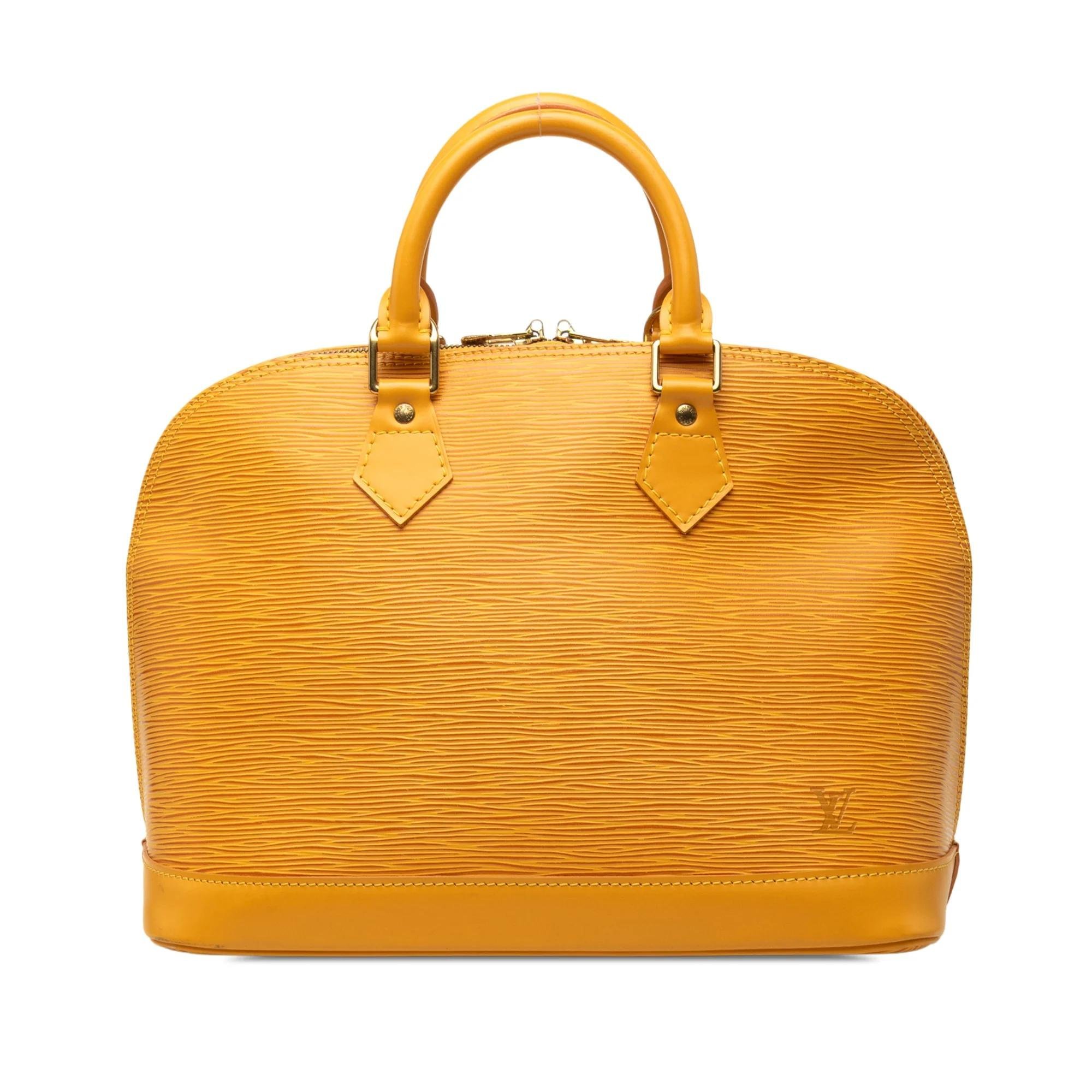 Alma leather handbag