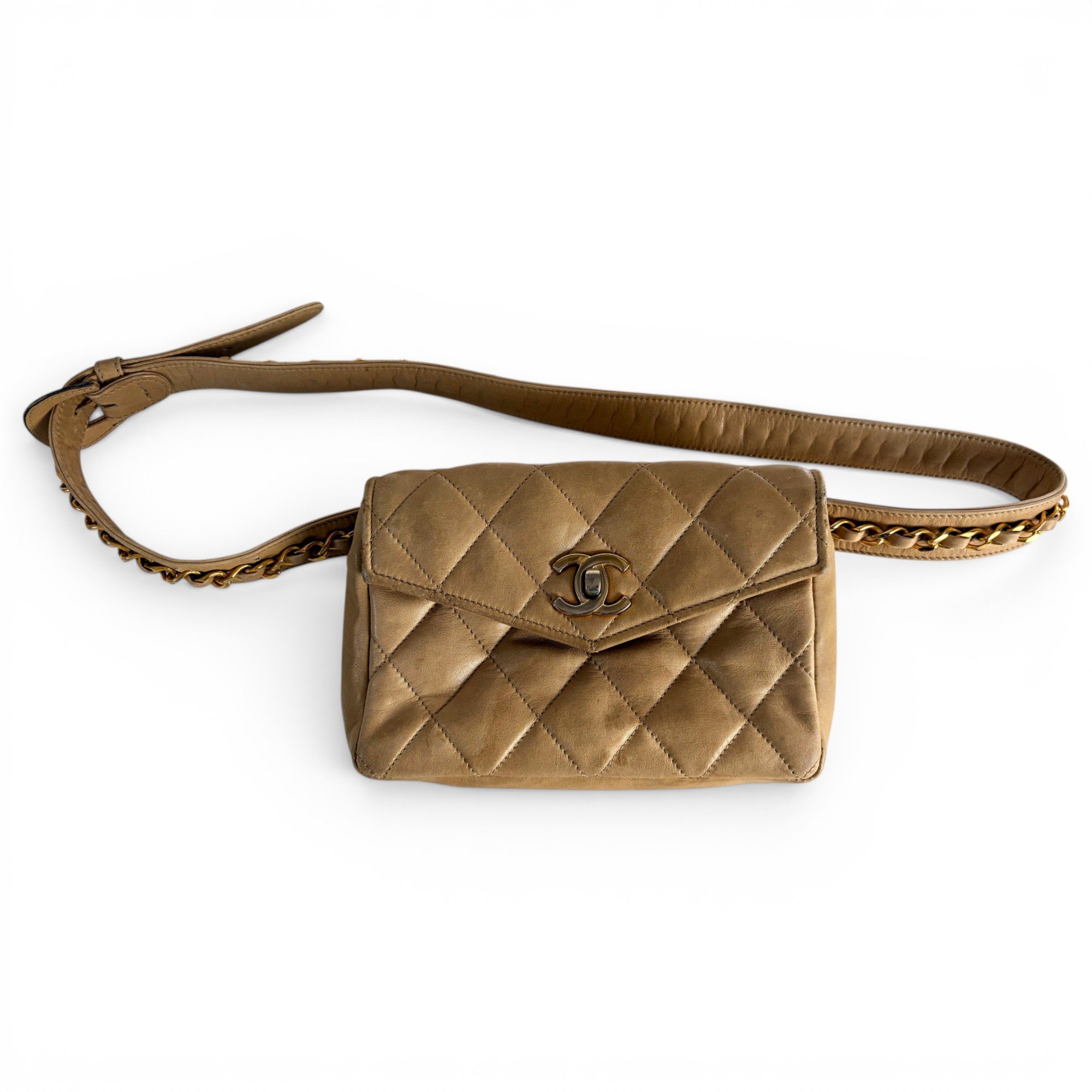 Leather mini bag