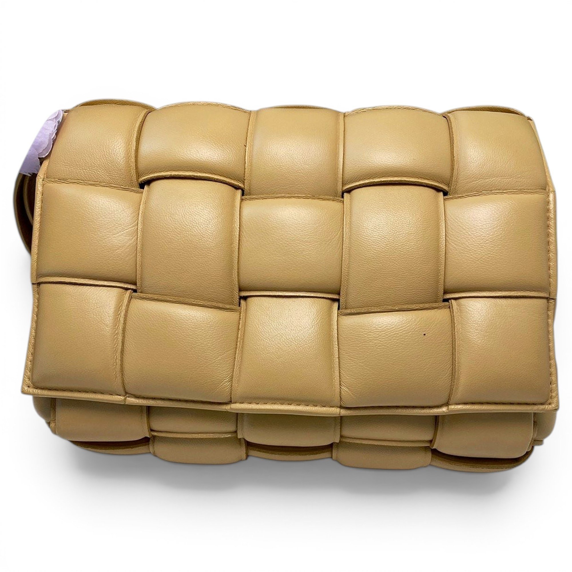Cassette Padded leather handbag