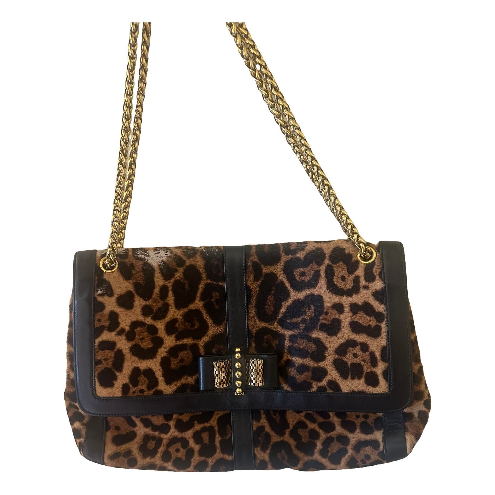 Sweet Charity pony-style calfskin handbag