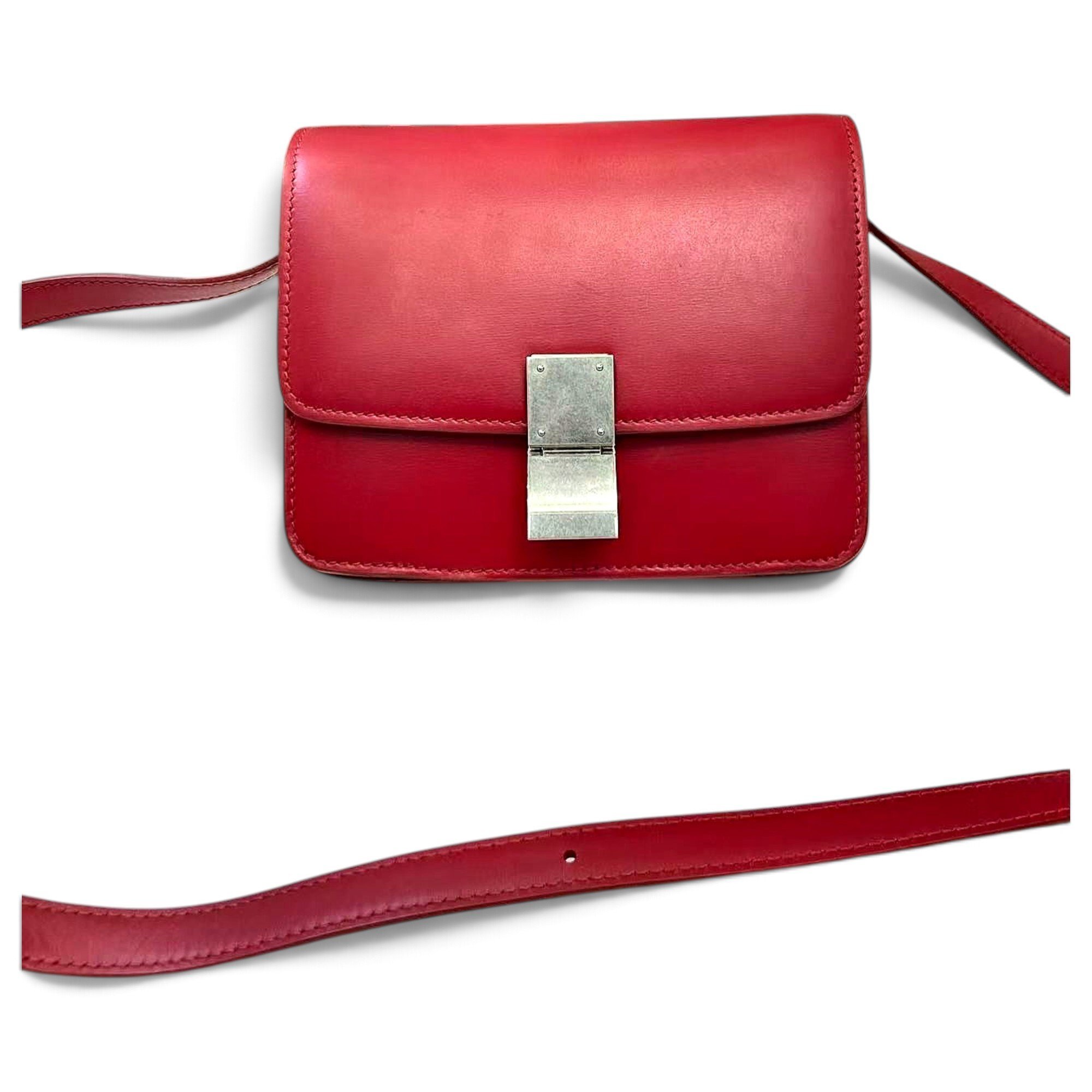 Classic leather handbag