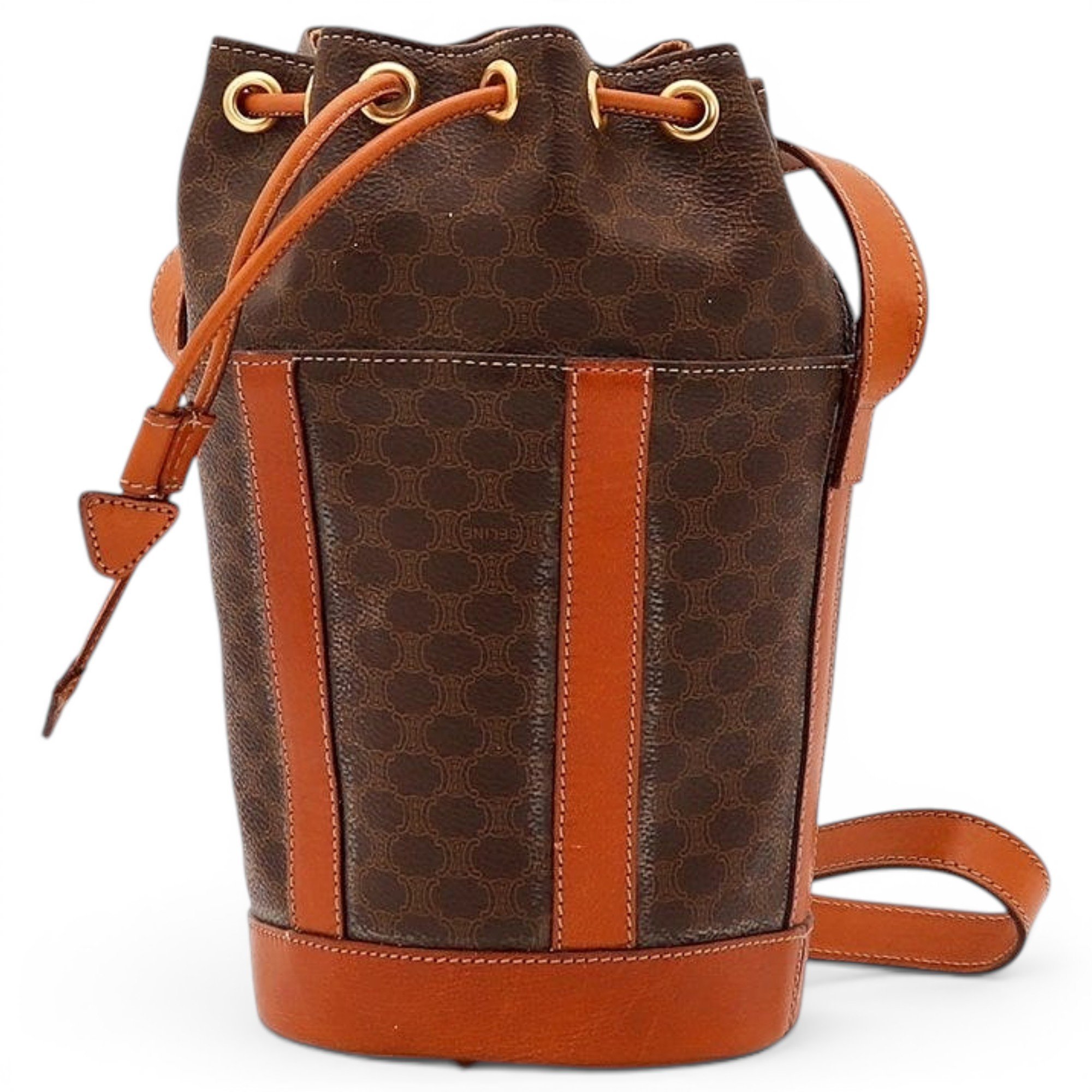 Triomphe leather handbag