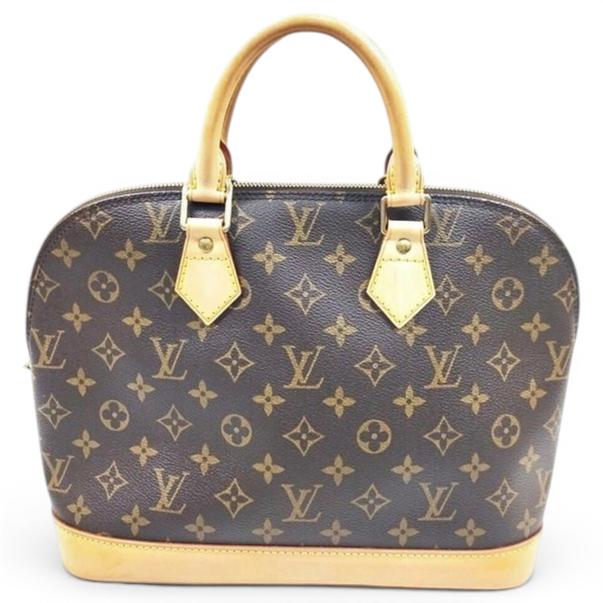 Alma leather handbag