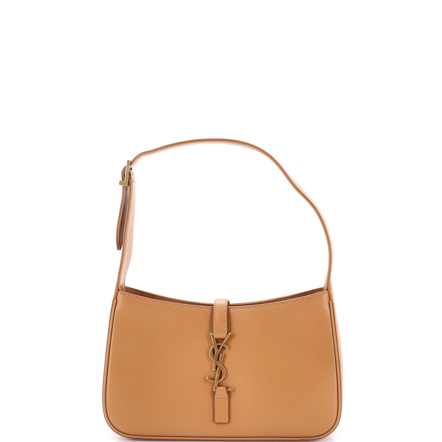 Saint Laurent Le 5 a 7 Hobo Leather Small