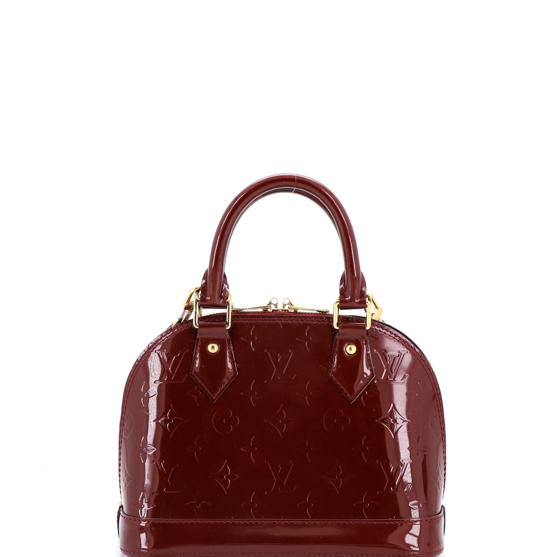 Louis Vuitton Alma Handbag Monogram Vernis BB