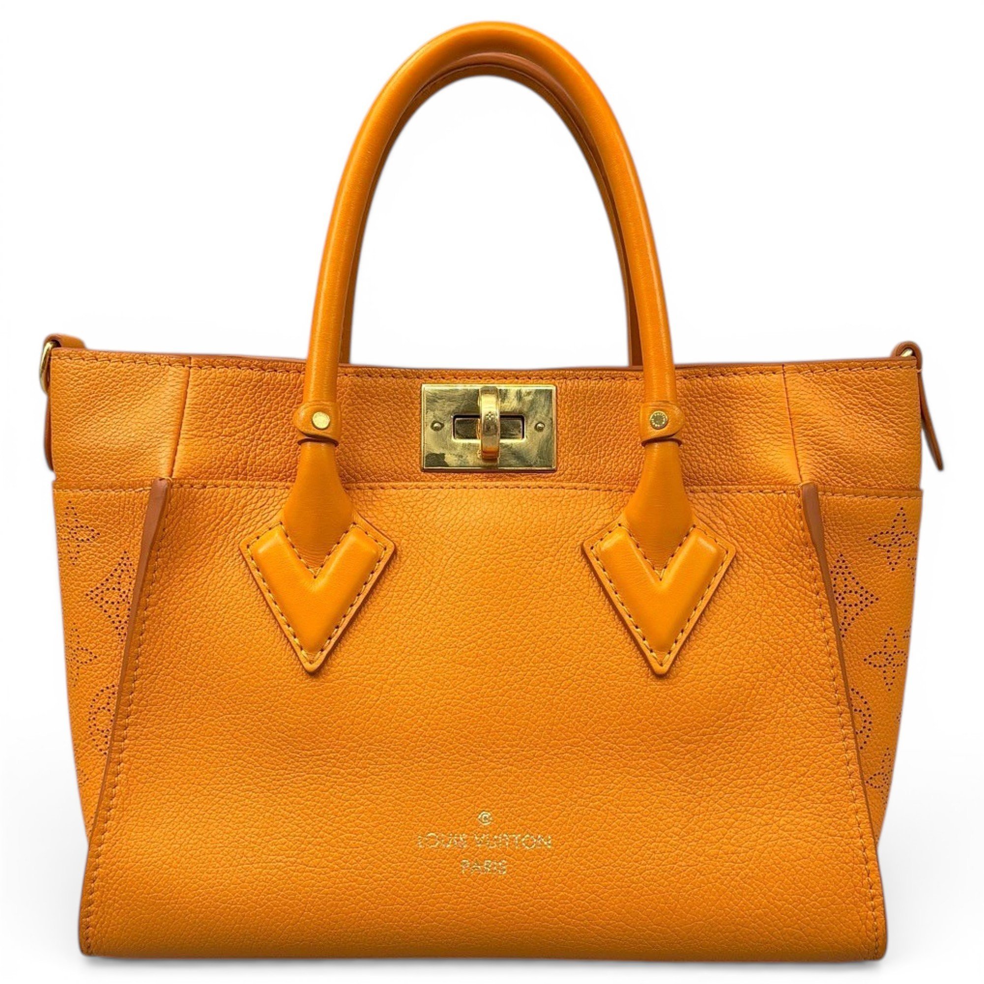 On My Side leather handbag