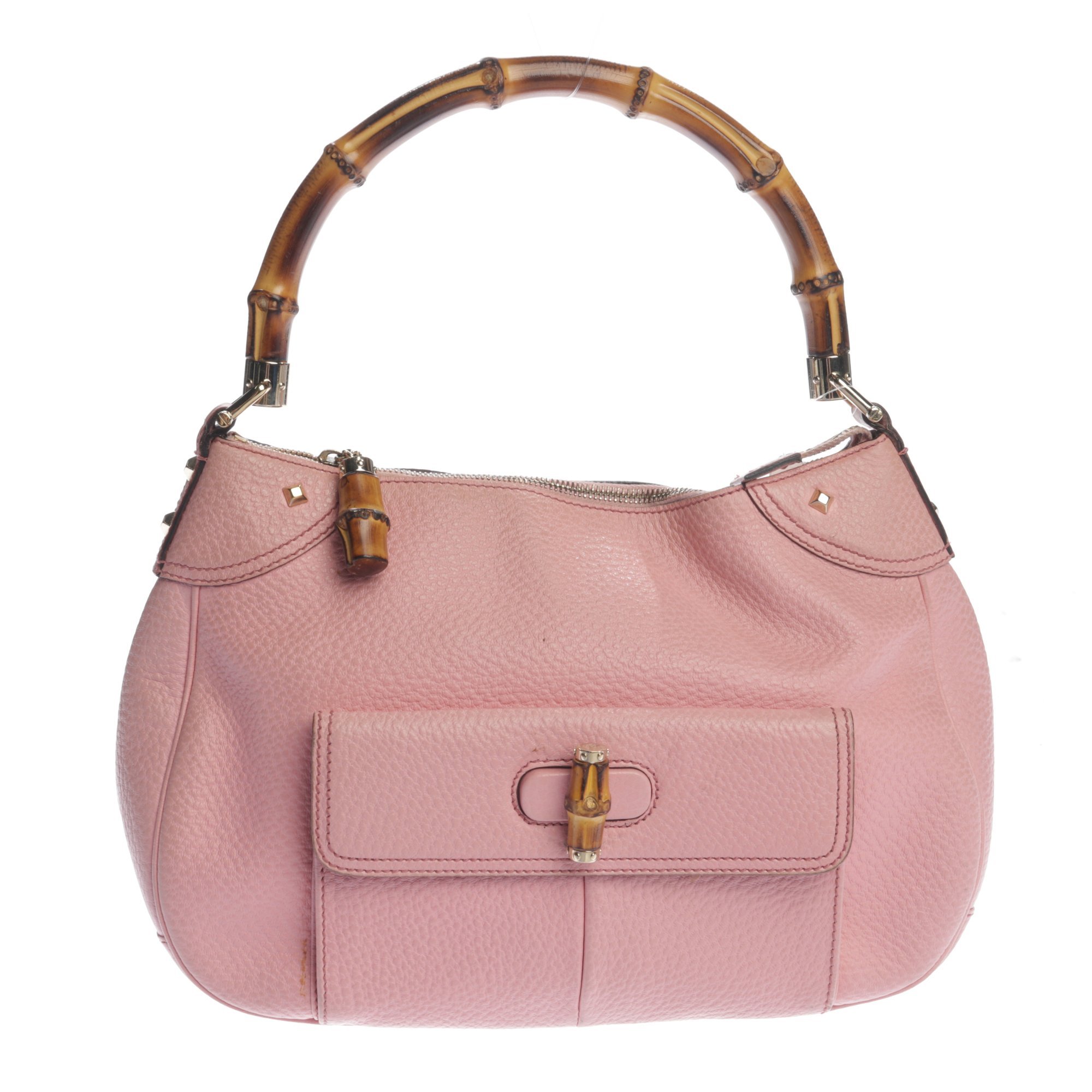 Bamboo leather bag