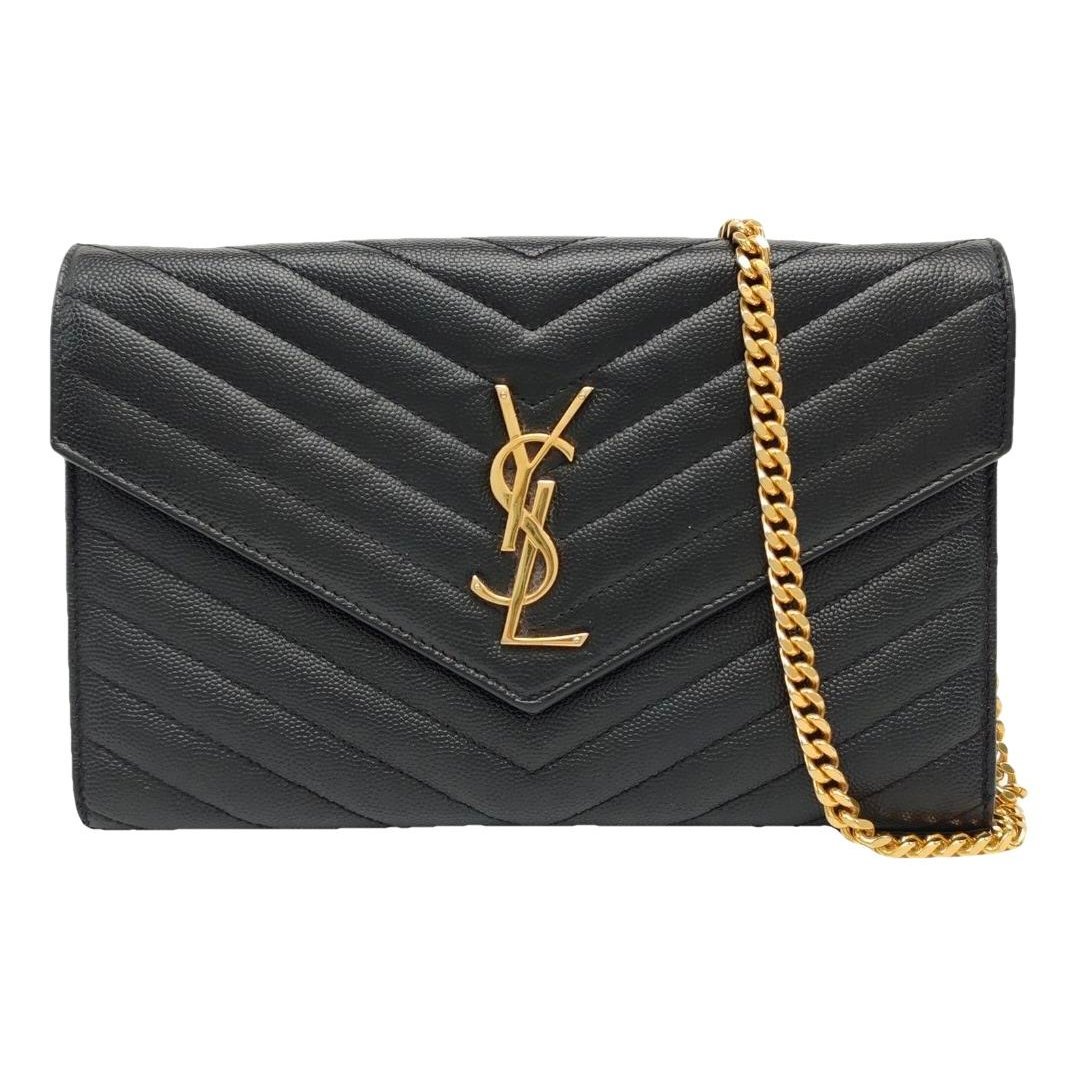 Portefeuille enveloppe leather handbag