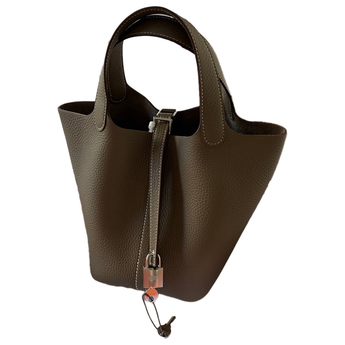 Hermes Picotin 18 Handbag Étoupe