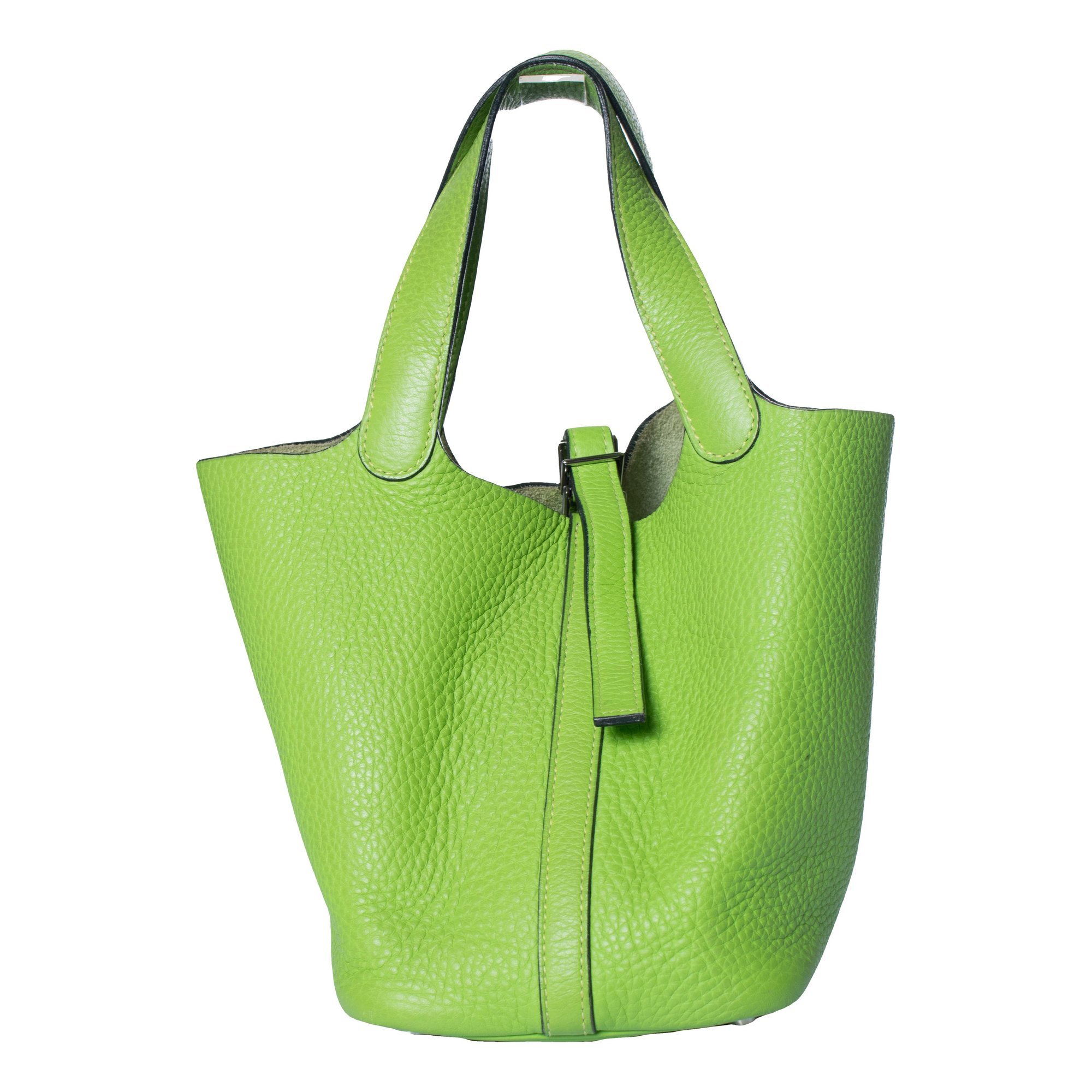 Picotin leather handbag