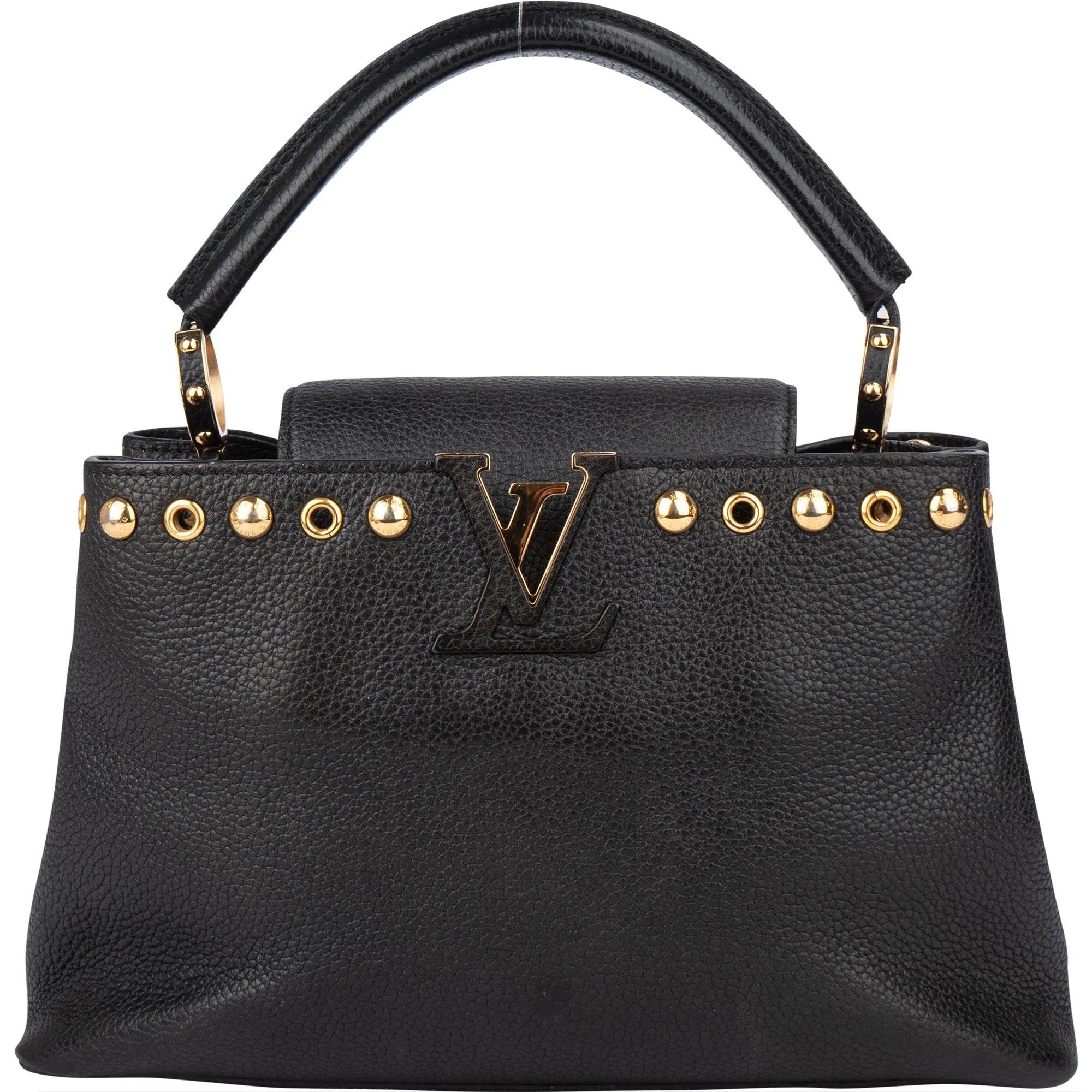 Capucines leather satchel
