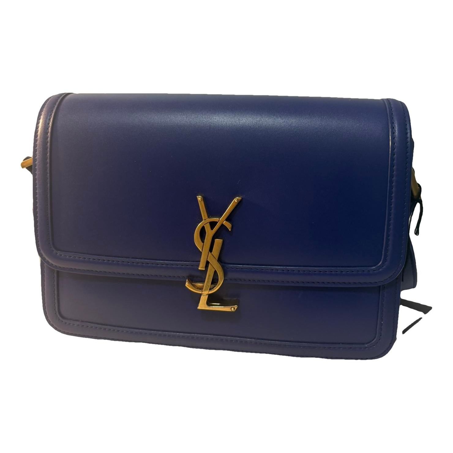 Solférino leather handbag