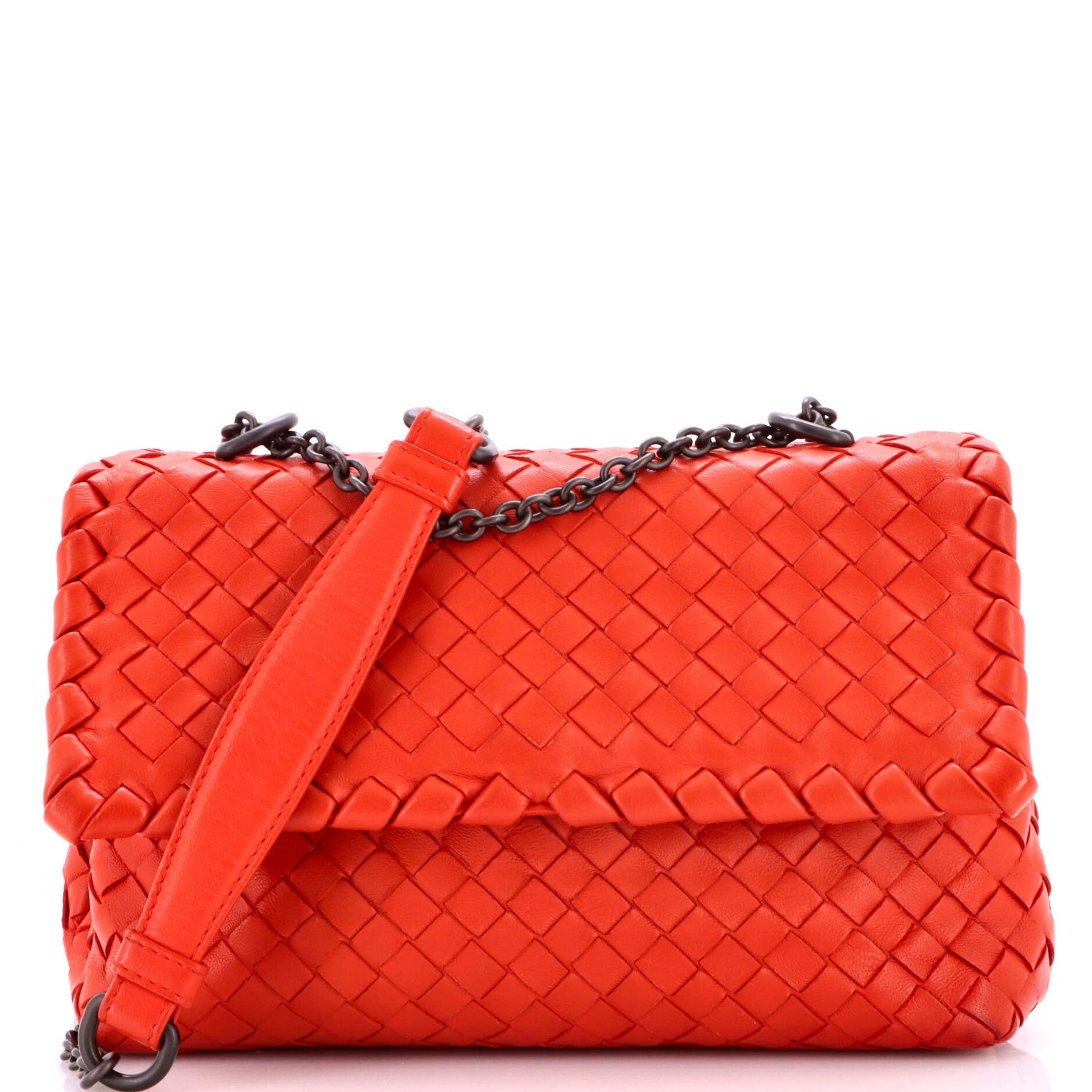 Olimpia Crossbody Bag Intrecciato Nappa Small