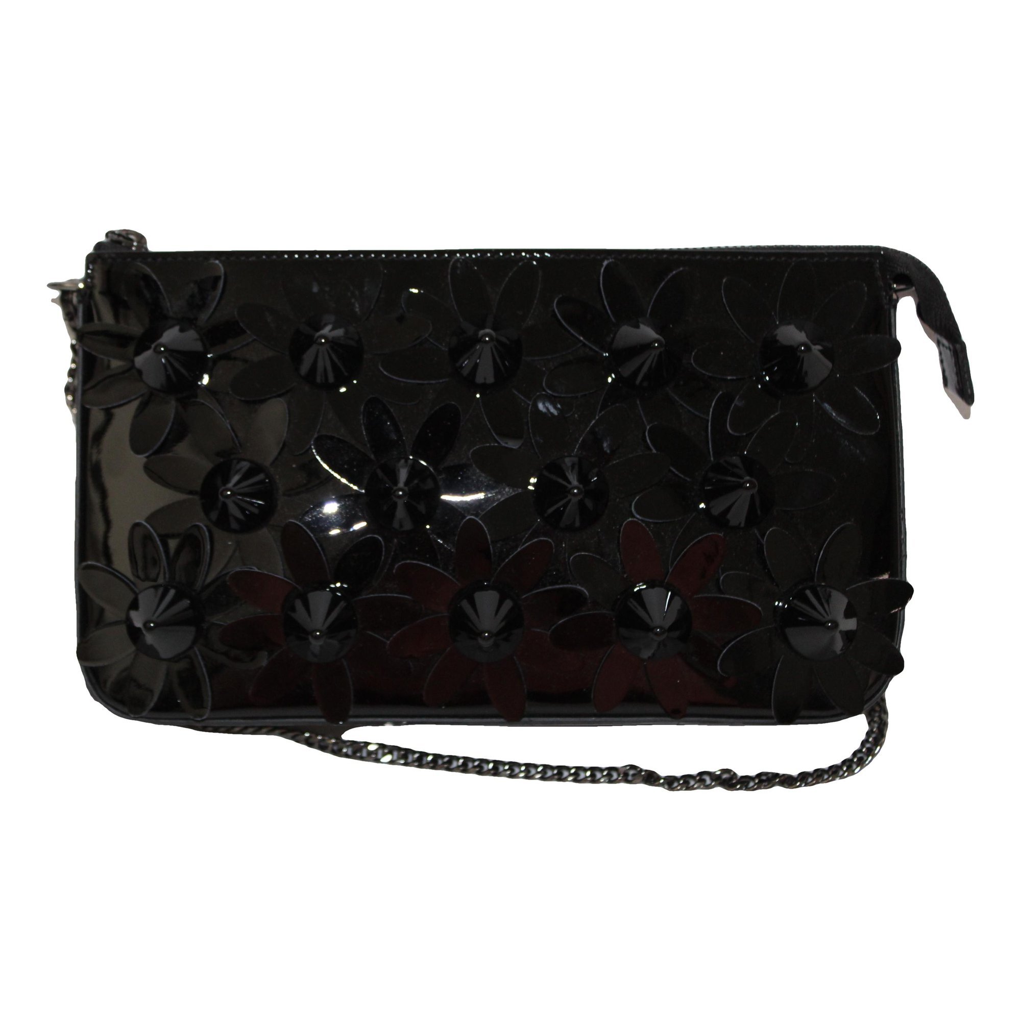 Patent leather handbag
