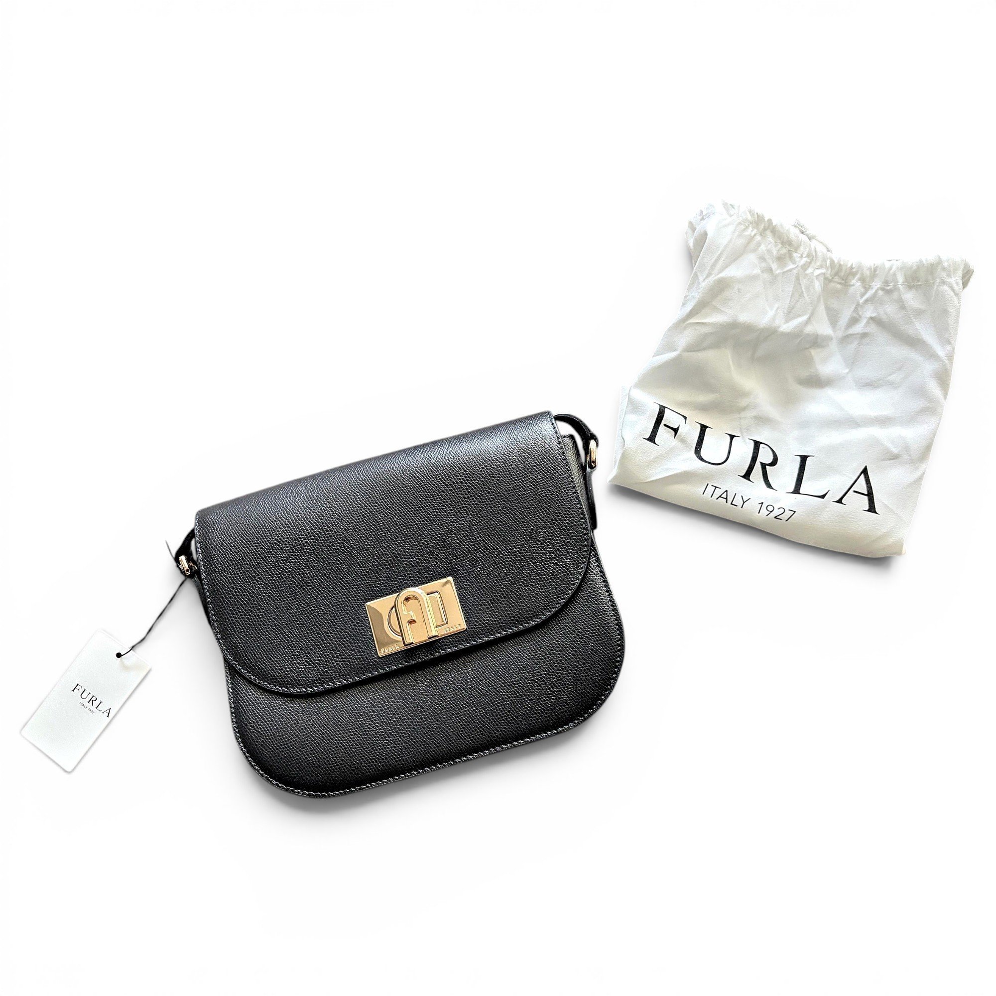 Leather crossbody bag