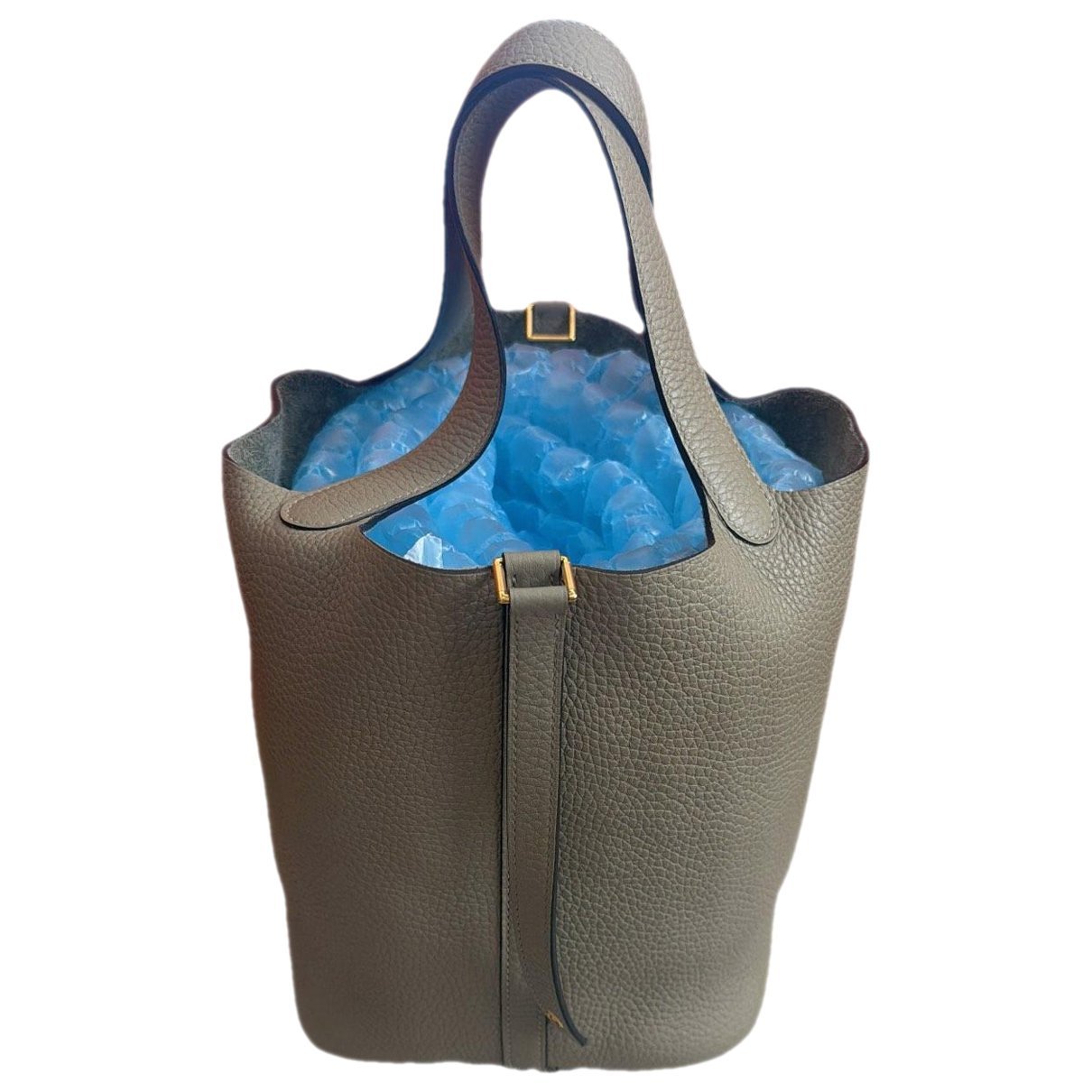 Picotin leather handbag
