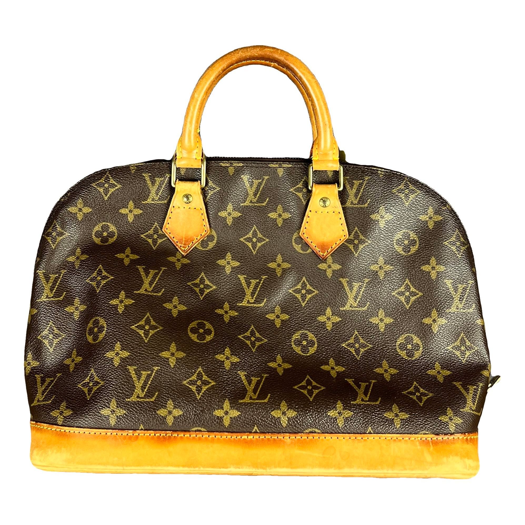 Alma leather handbag