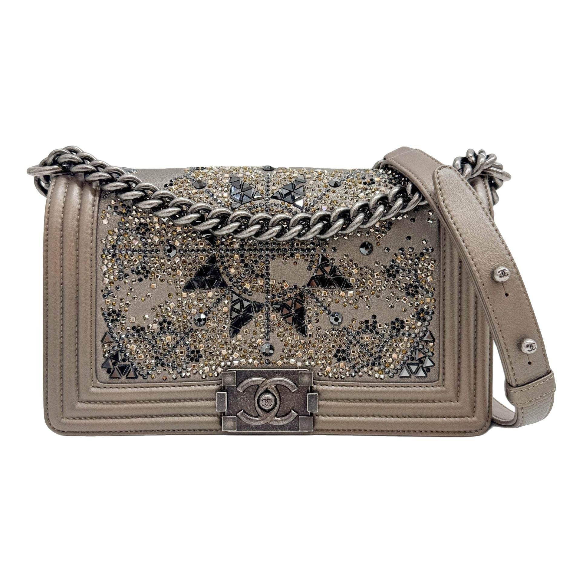 Boy leather handbag