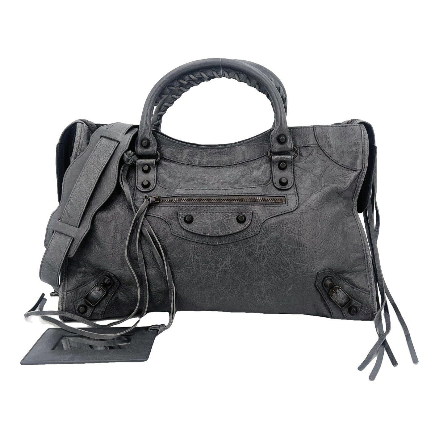 Balenciaga City leather handbag
