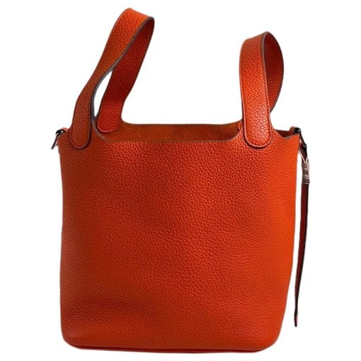Picotin leather handbag