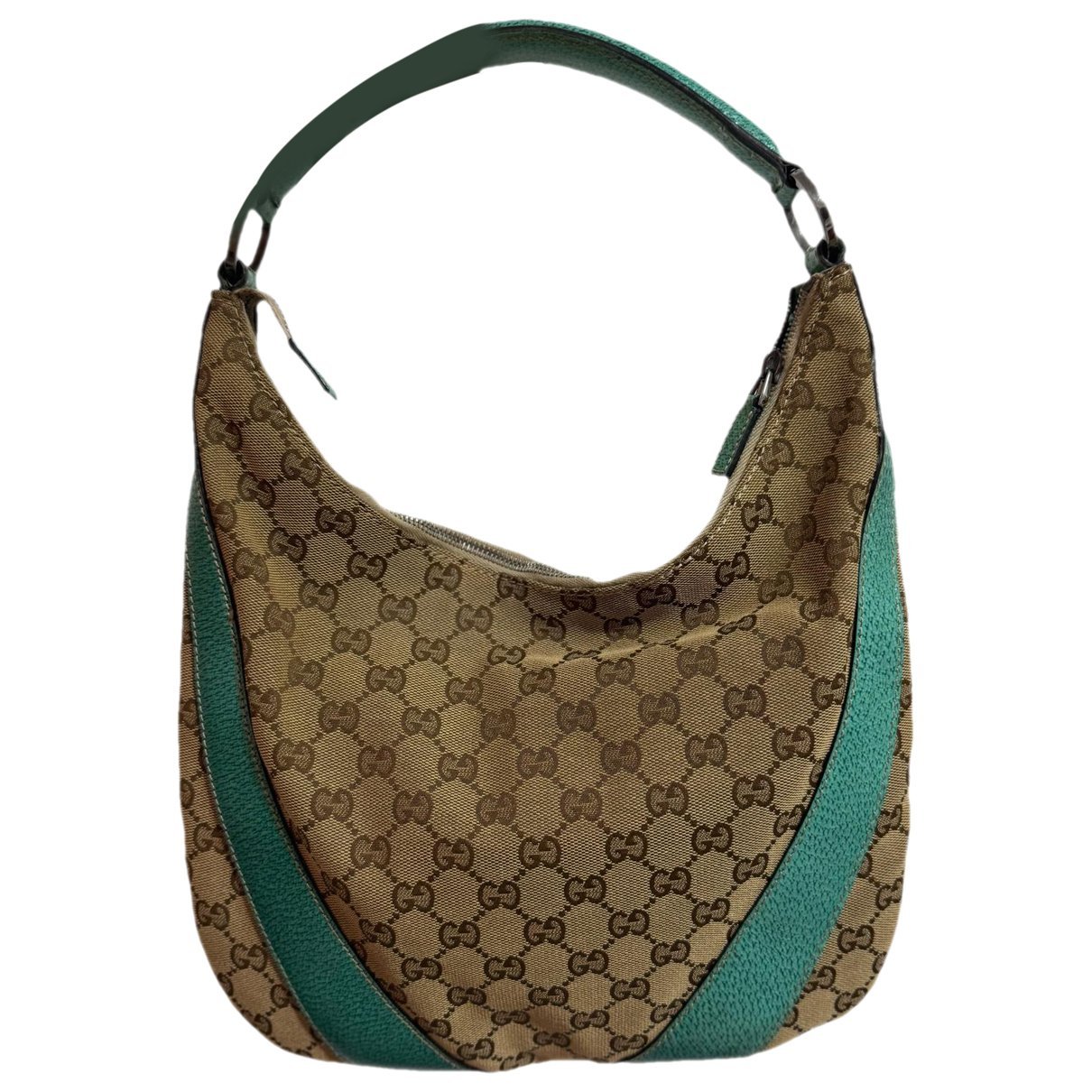 Hobo leather handbag