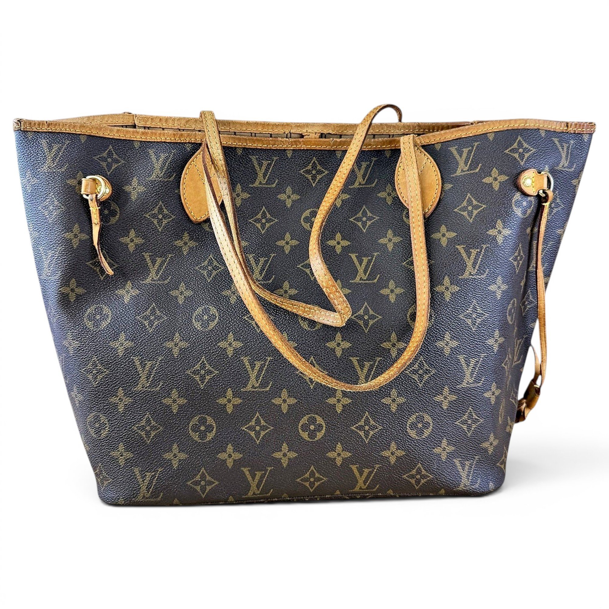 Neverfull leather tote