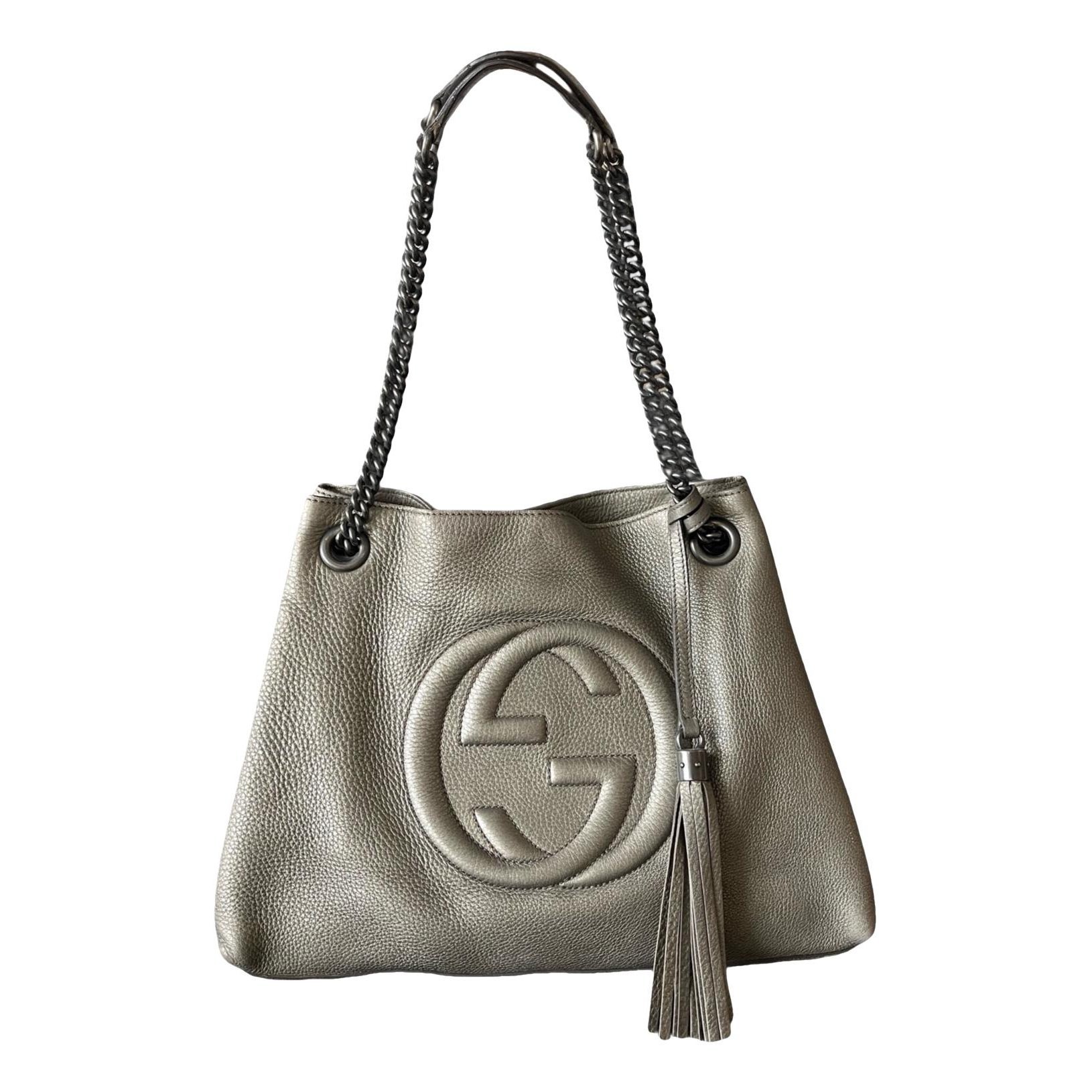 Soho leather tote