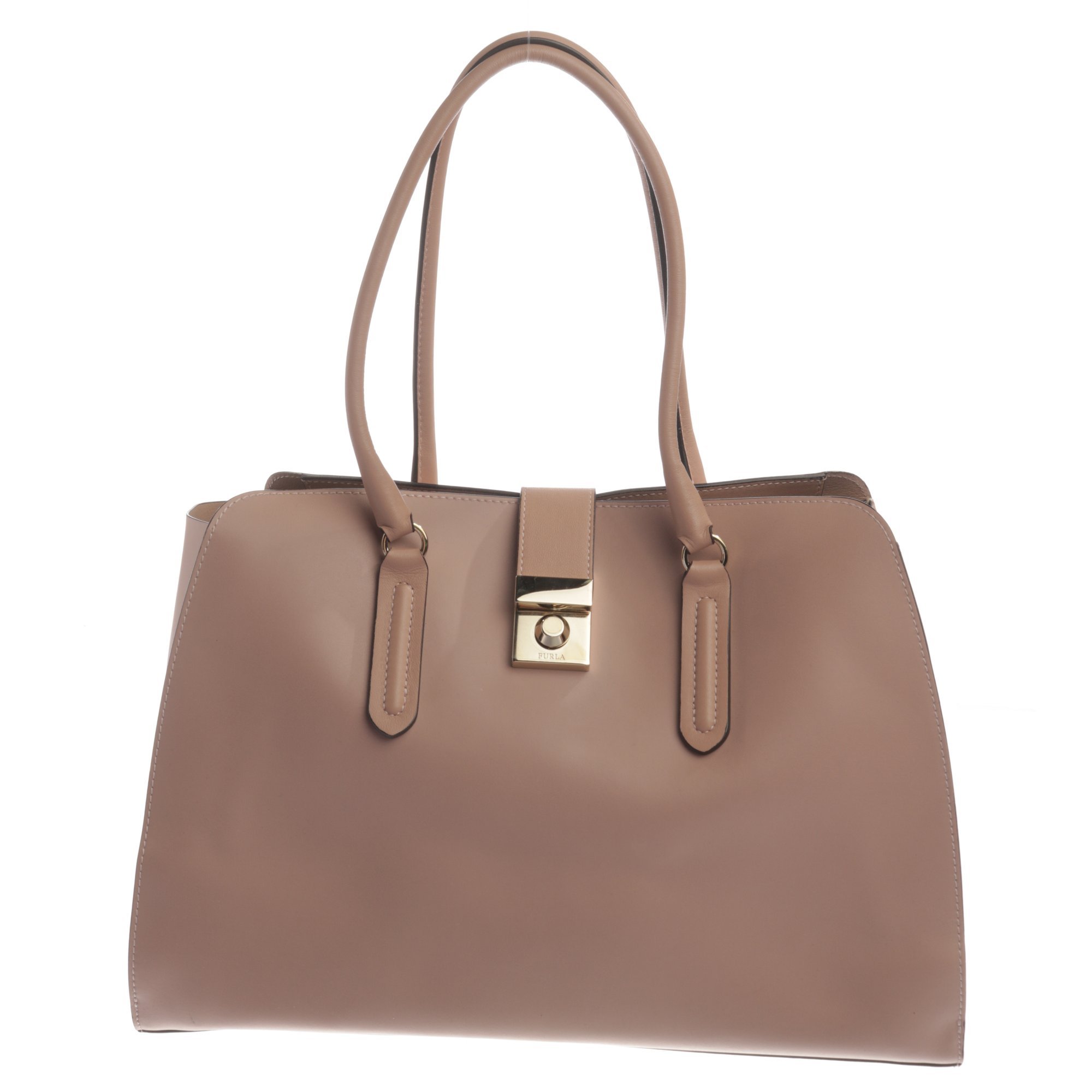 Leather tote