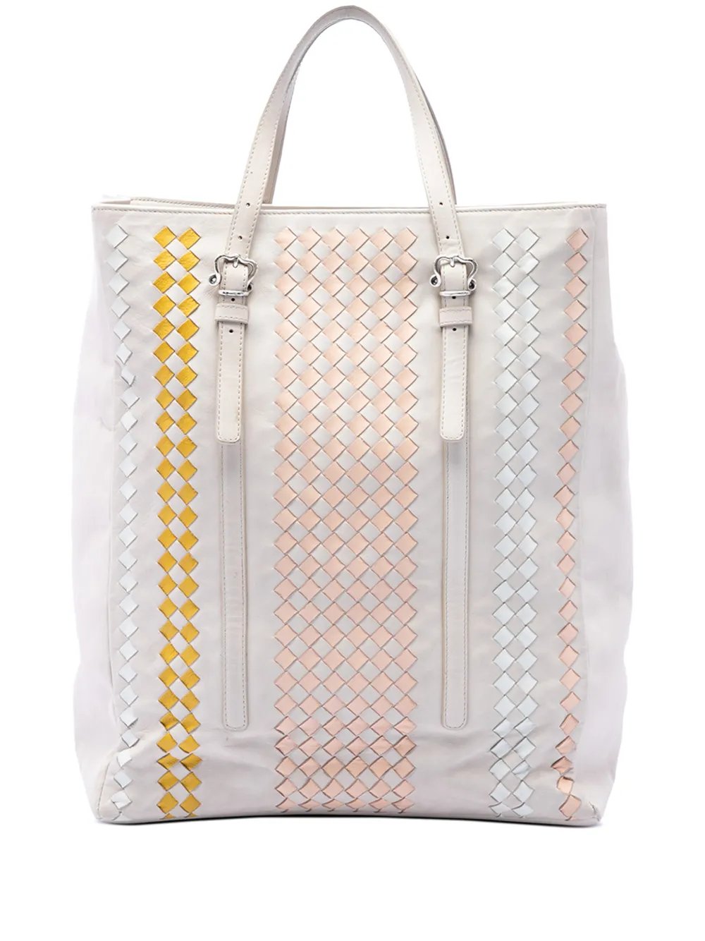 2000-2007 Intrecciato Trimmed Nappa Belted tote bag