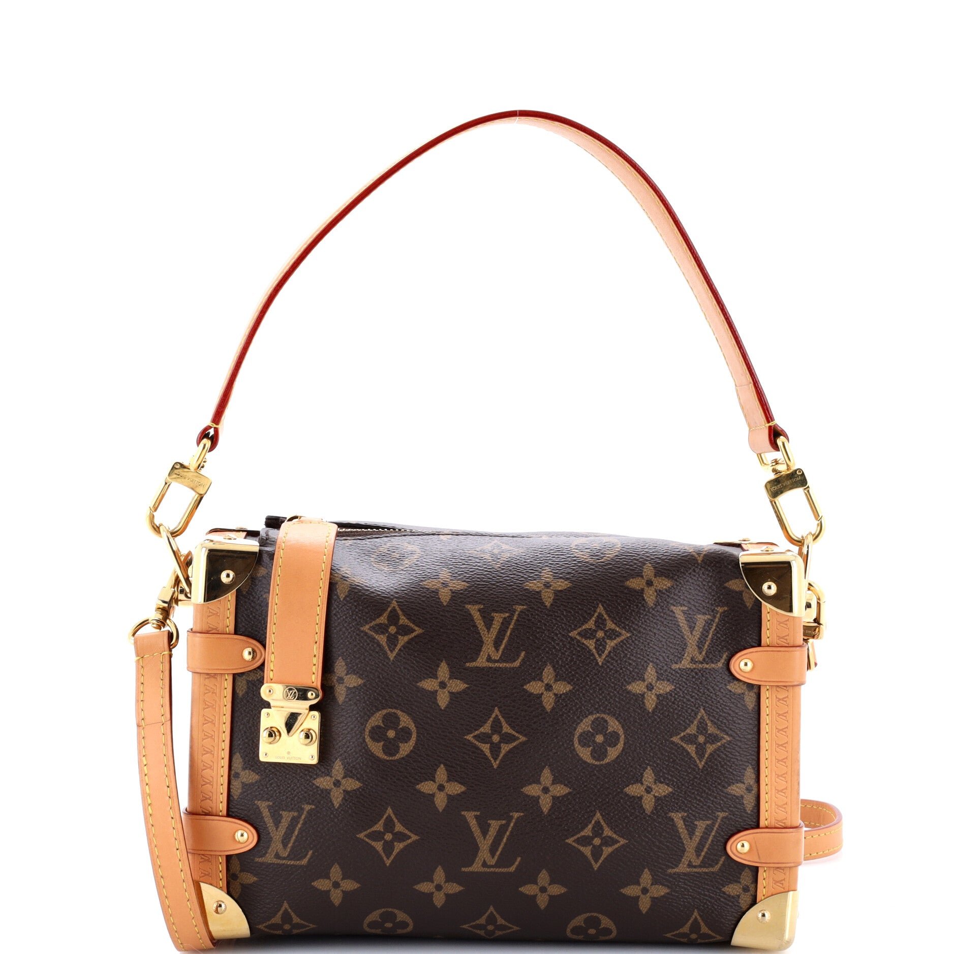 Side Trunk Handbag Monogram Canvas MM