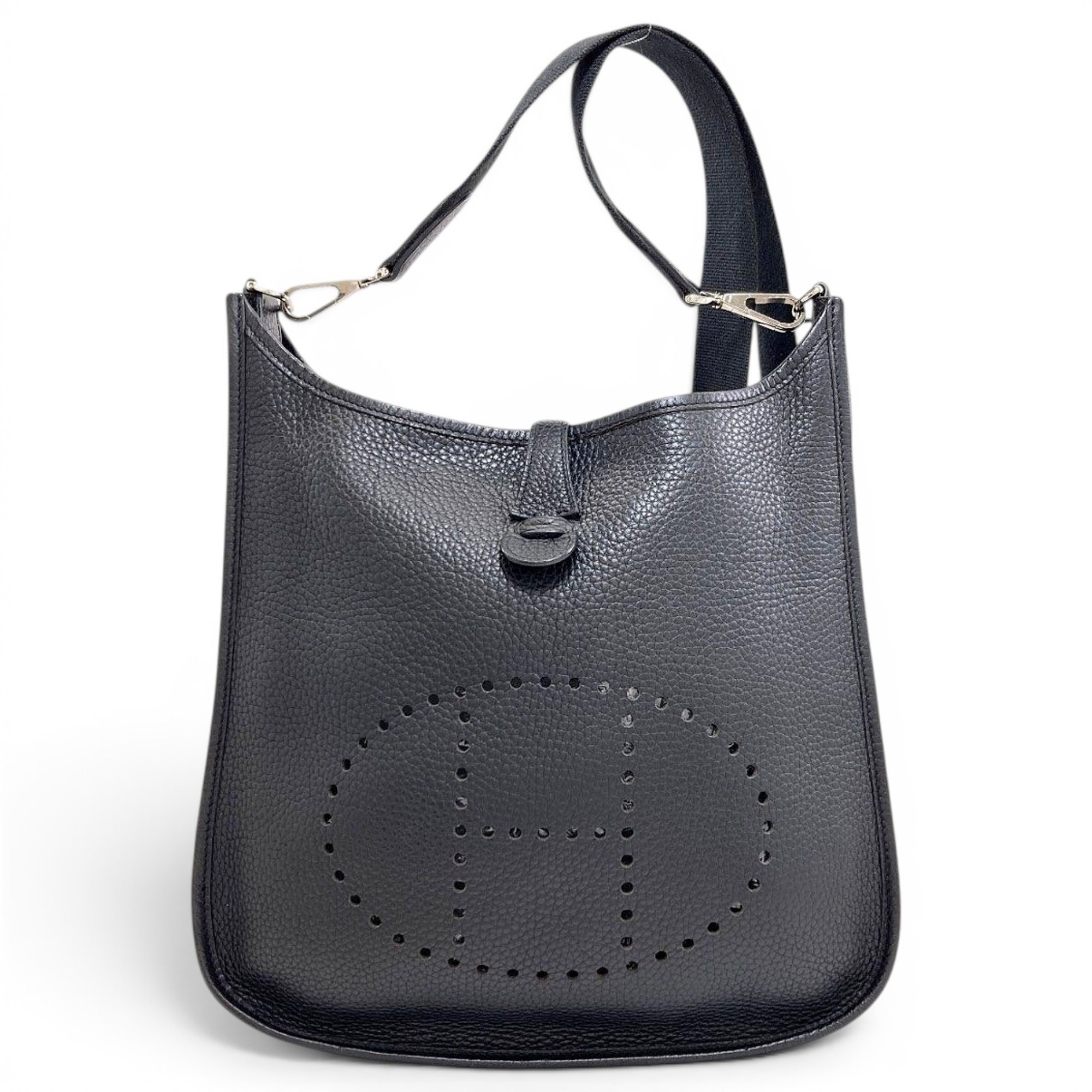 Evelyne leather handbag