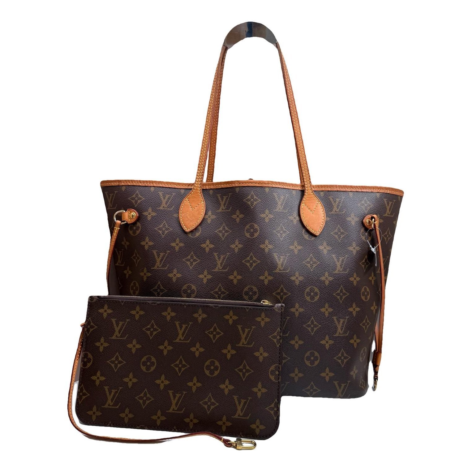 Neverfull leather tote