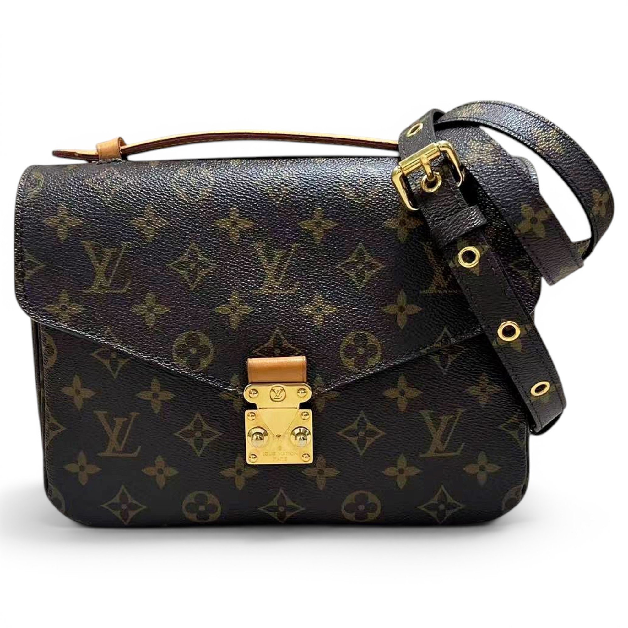 Metis leather handbag